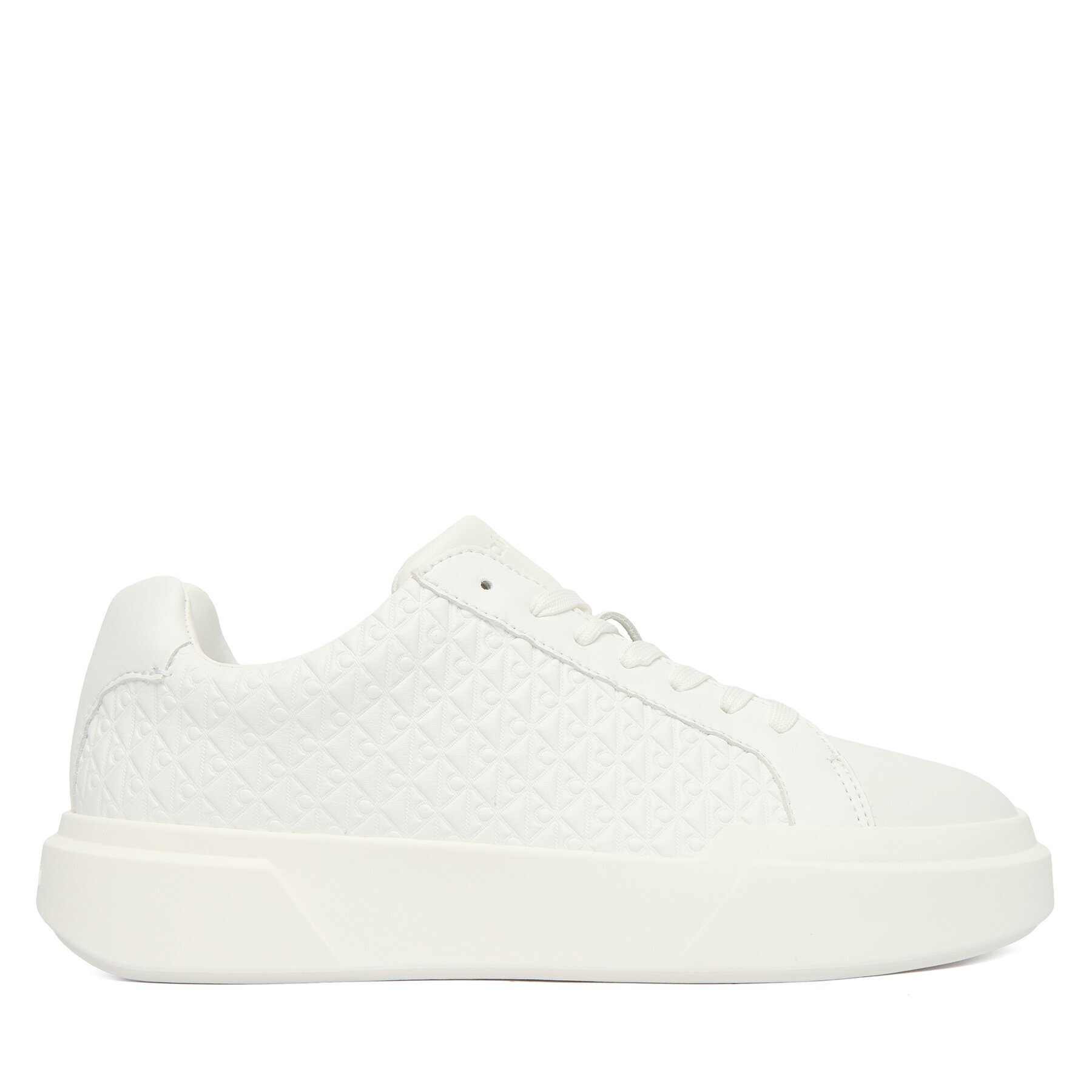 Calvin Klein Сникърси Chunky Cupsole Laceup Lth Aop YW0YW02058