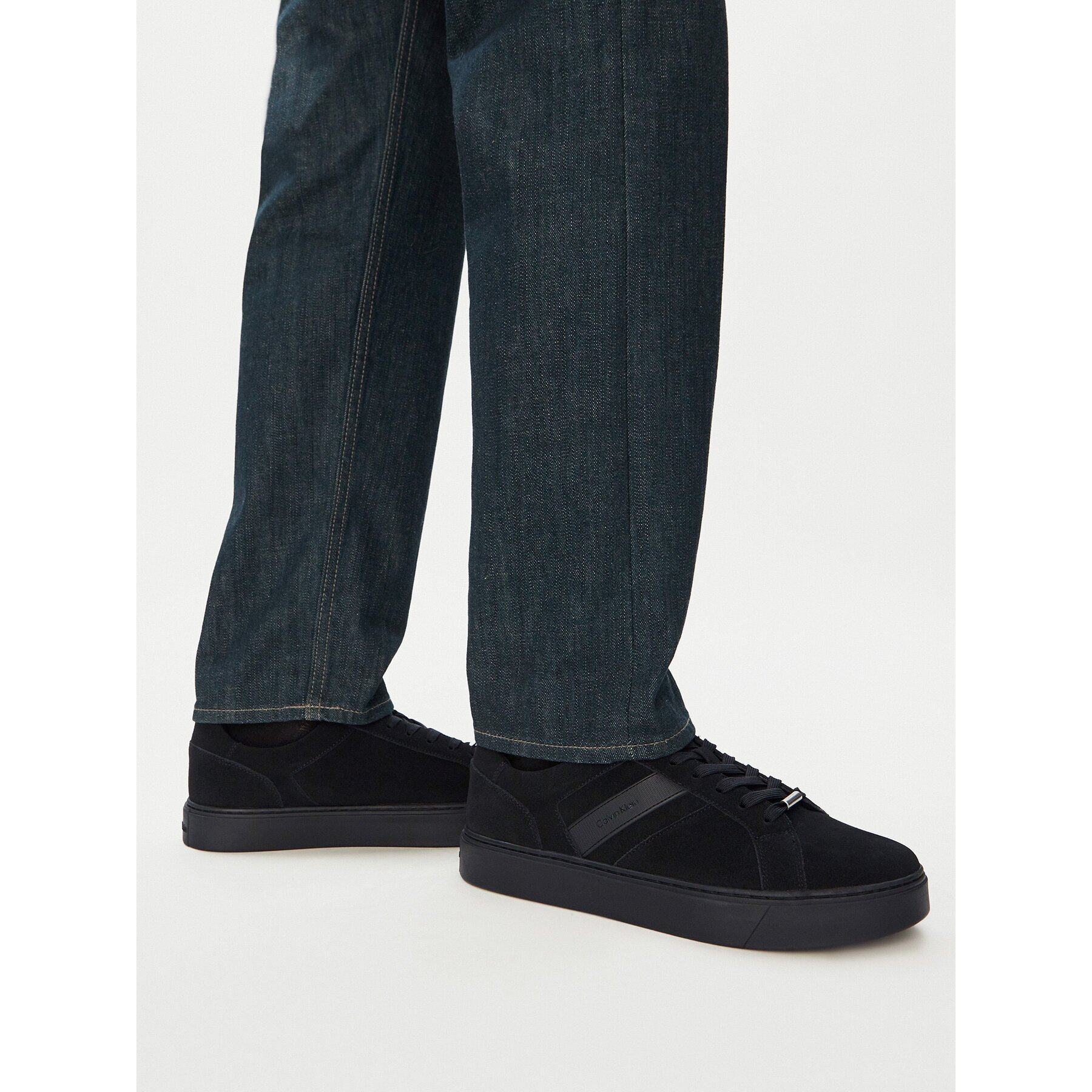 Calvin Klein Сникърси Classic Cups Laceup Tape Su HM0HM02200