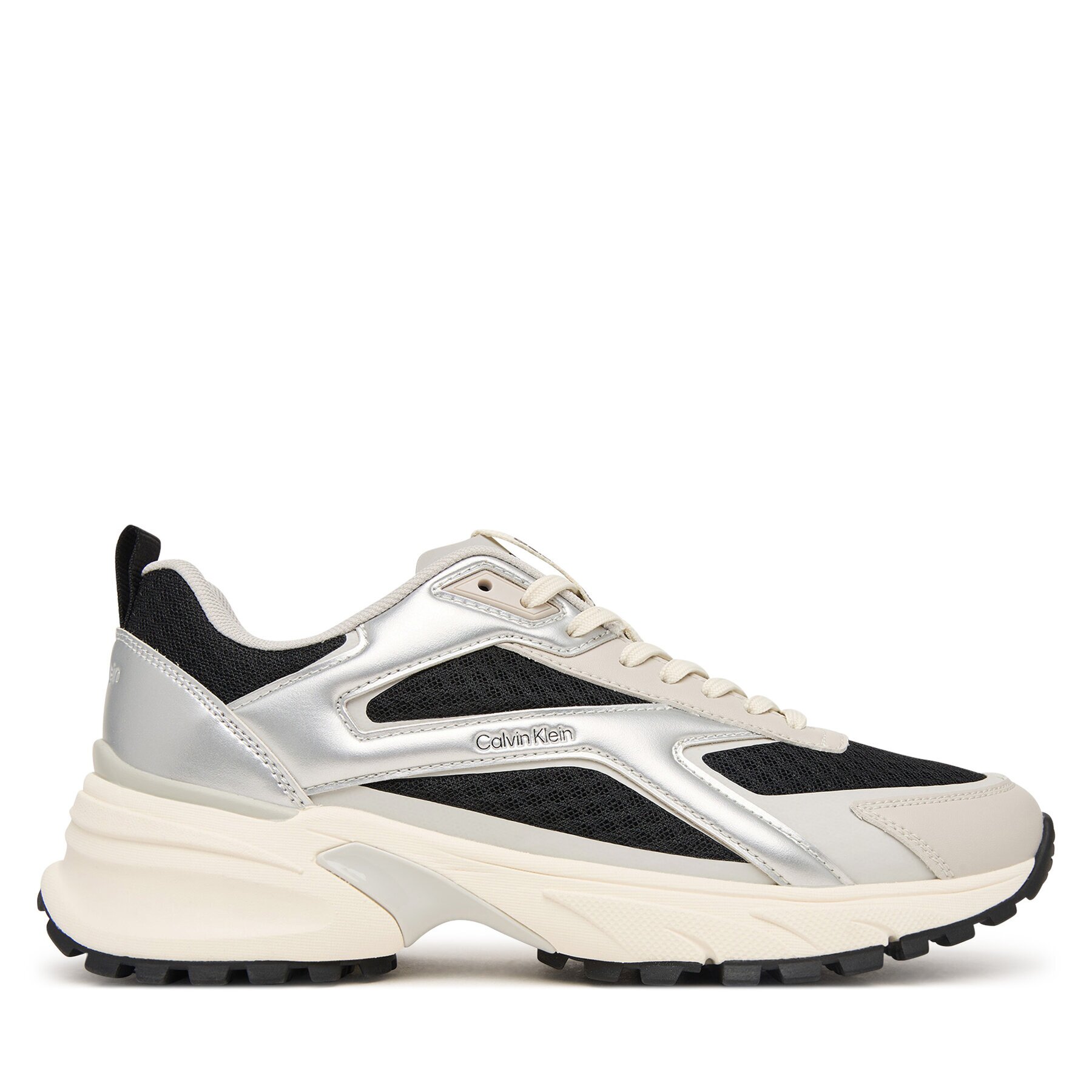 Calvin Klein Сникърси Hike Run Ckstripe Mesh Met HW0HW03140