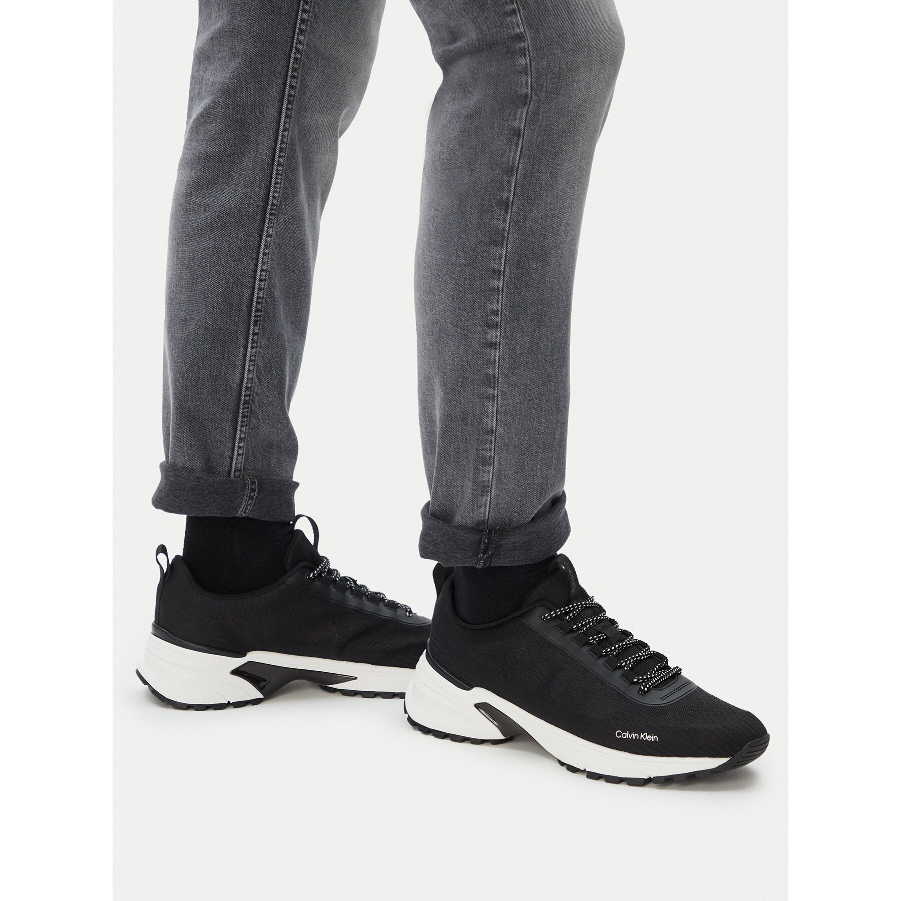Calvin Klein Сникърси Hike Runner Laceup Knit HM0HM02151