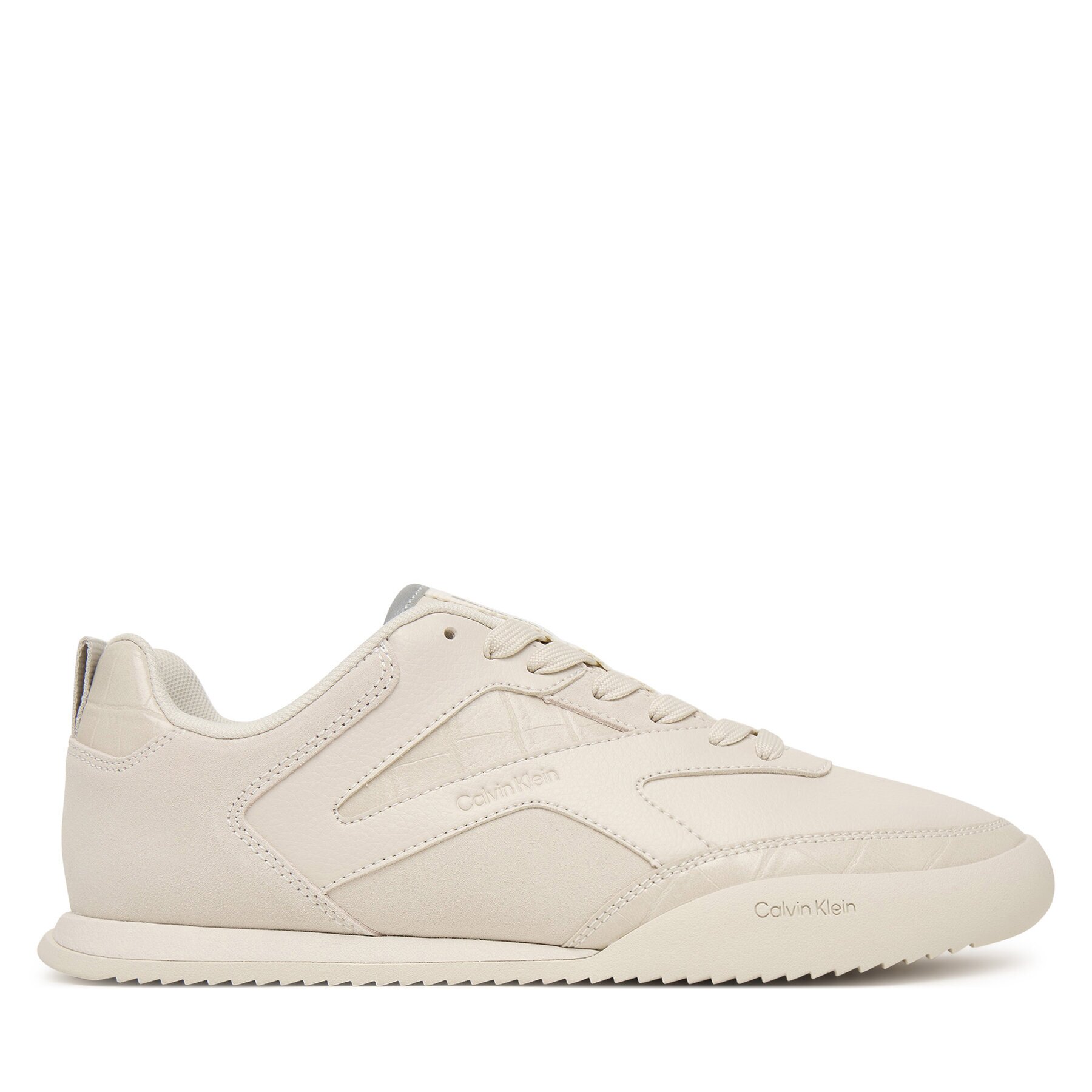 Calvin Klein Сникърси Low Pro Runner Laceup Lth Croco HW0HW03244