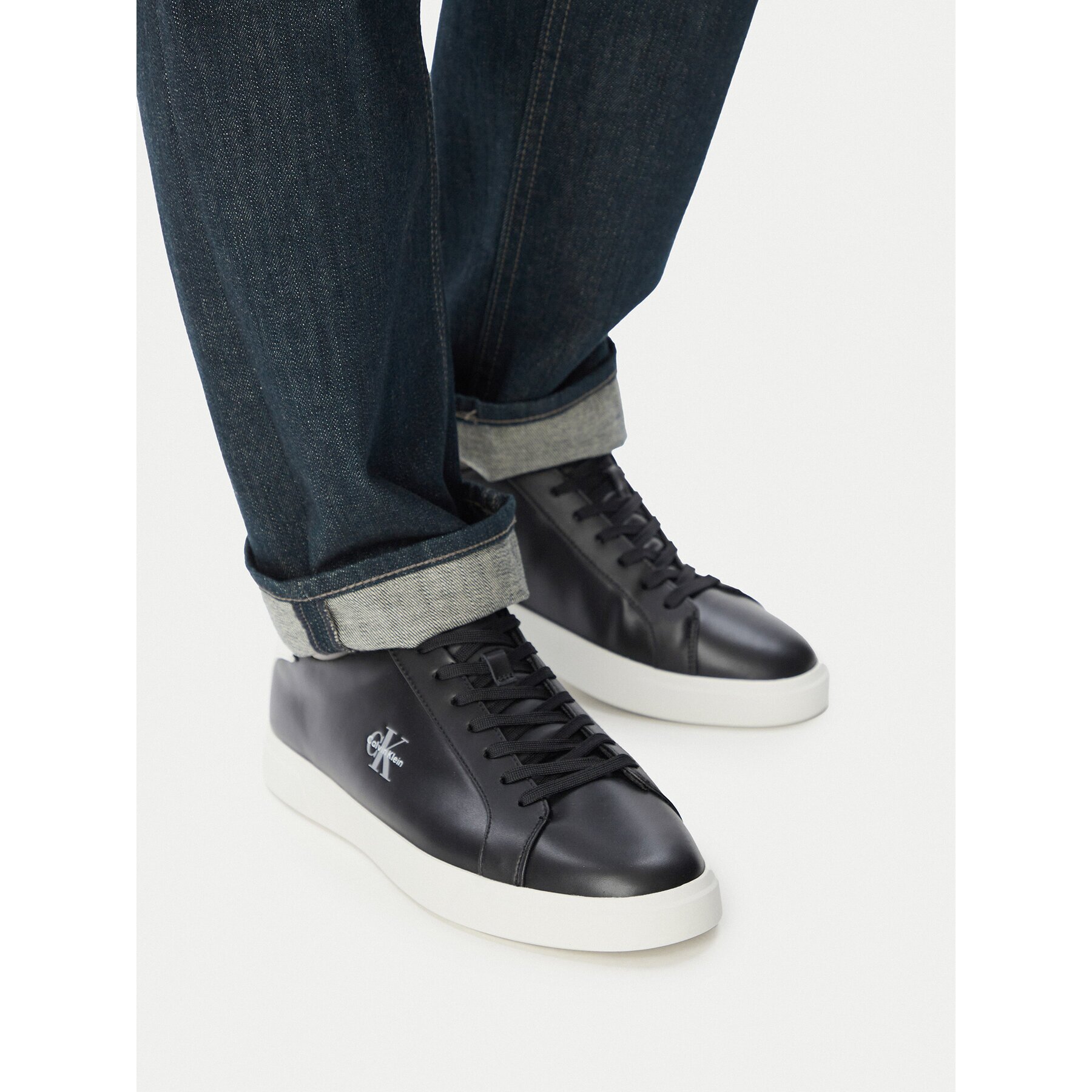 Calvin Klein Сникърси Low Prof Cupsole Lth HM0HM02123