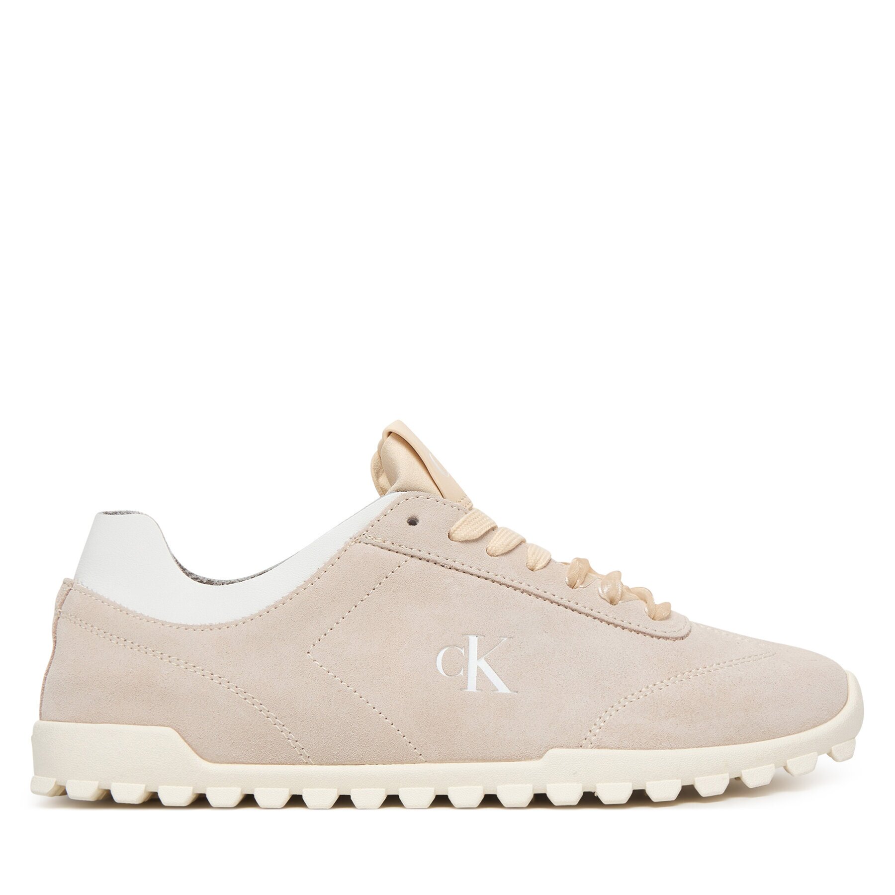 Calvin Klein Сникърси Low Profile Run Mg Sue Db Laces HW0HW03150