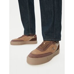 Calvin Klein Сникърси Prime Cupsole Laceup Nu-Su Croc HM0HM02450