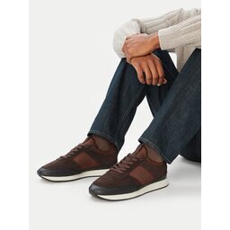 Calvin Klein Сникърси Retro Runner Sock Laceup Mix HM0HM02305