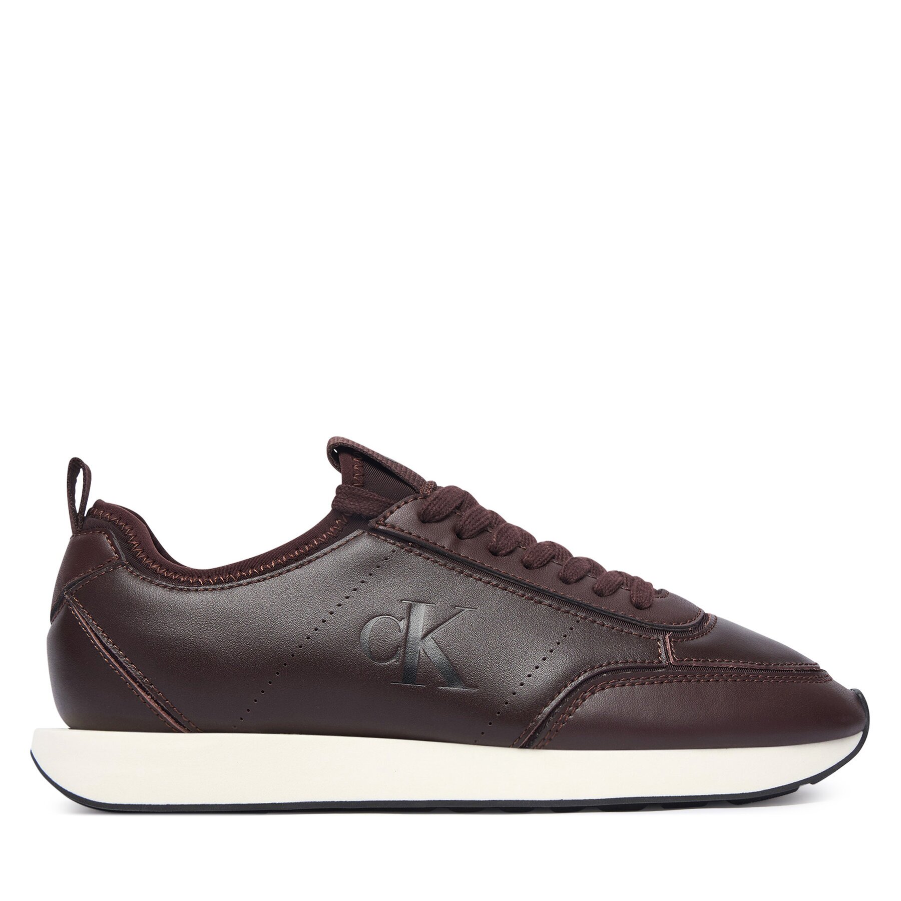 Calvin Klein Сникърси Retro Runner Sock Panl Lth Neo HW0HW03118