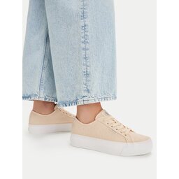 Calvin Klein Сникърси Vulc Flatf Laceup Jaq Aop HW0HW03265