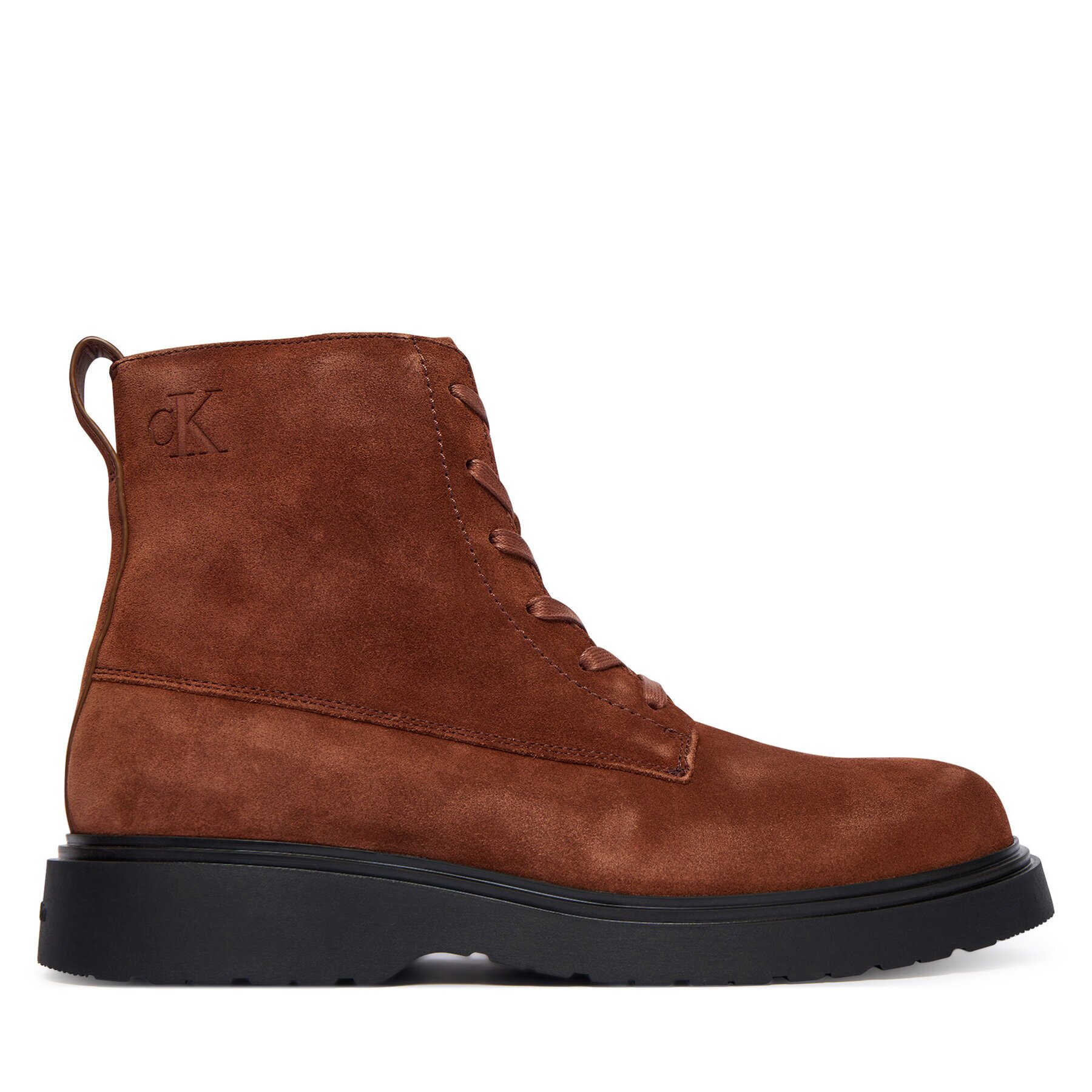 Calvin Klein Зимни обувки Combat Ess Lace Up Zip Boot Su YM0YM01371