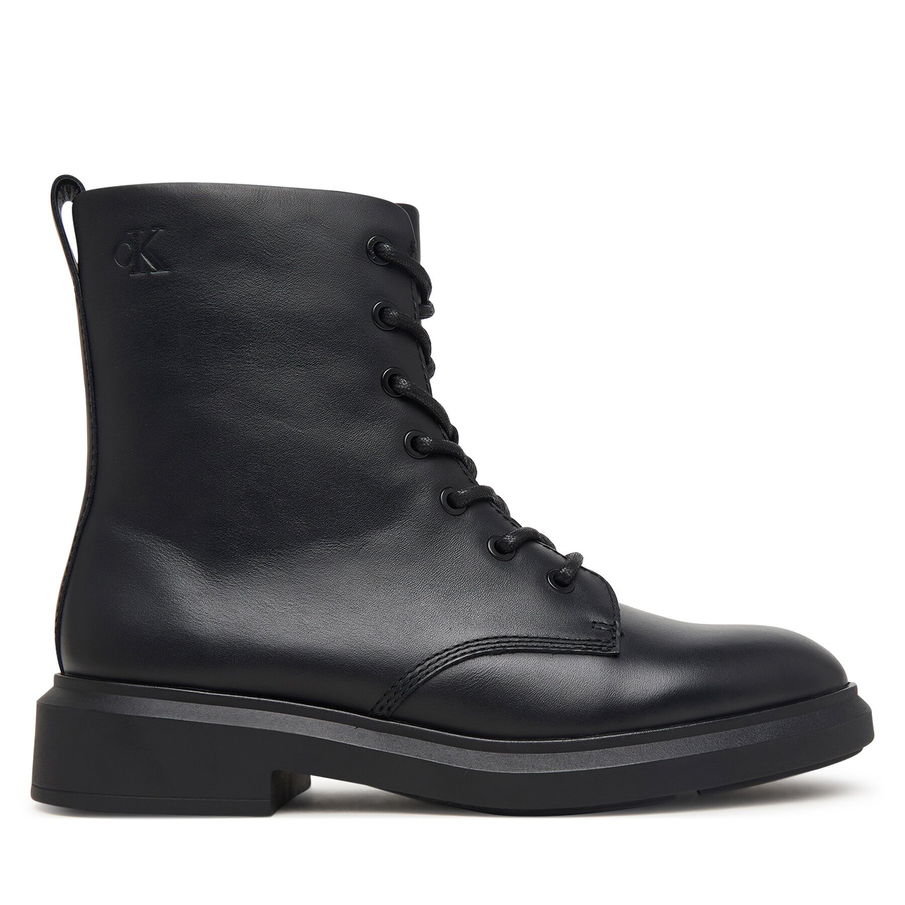 Calvin Klein Зимни обувки Sporty Boot Lace Up Lth HW0HW03188