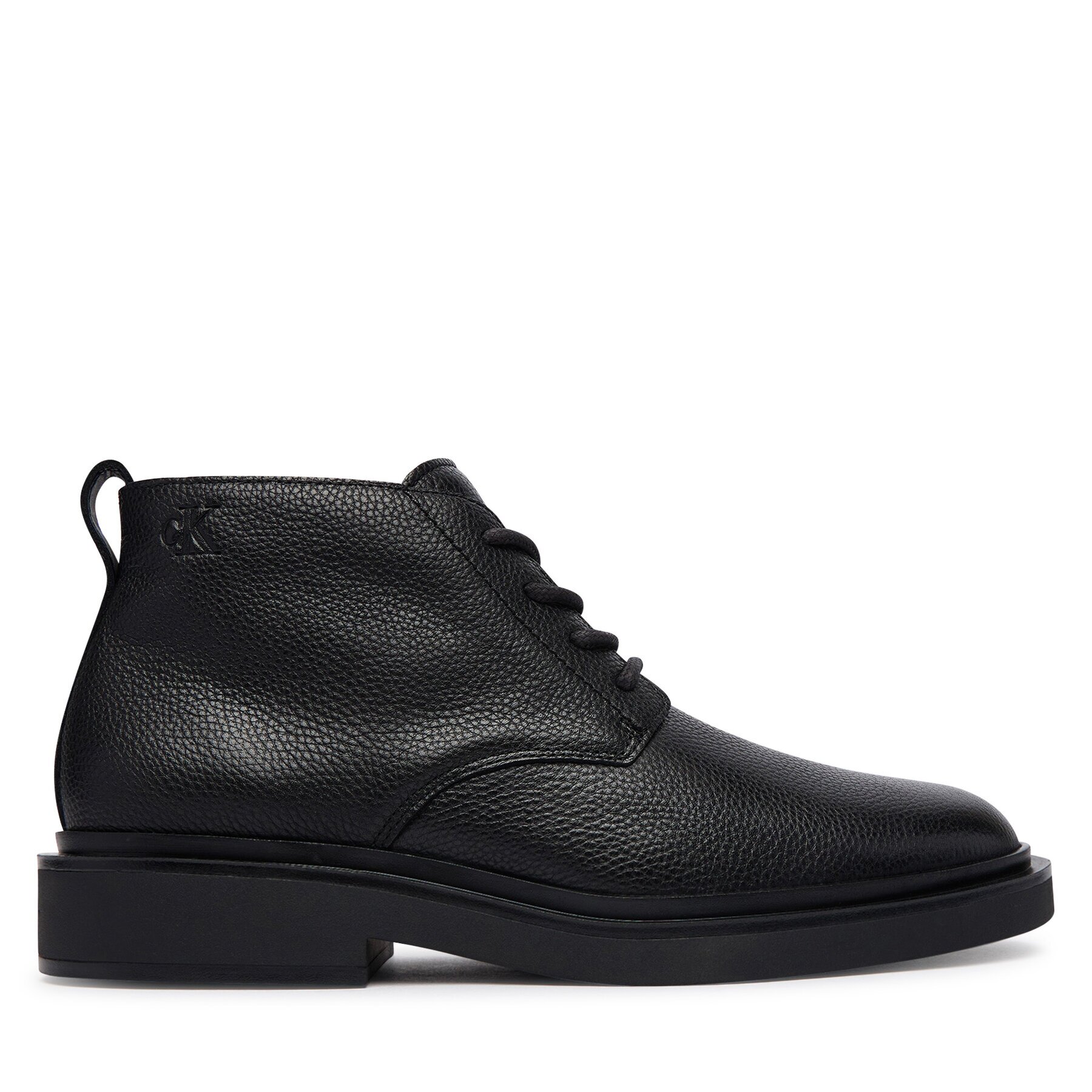 Calvin Klein Зимни обувки Sq Rubber Desert Boot Lth HM0HM02352