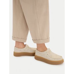 Clarks Обувки Torhill Bee 26186297 Екрю