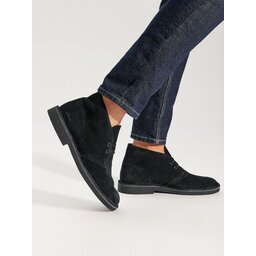 Clarks Зимни обувки Desert Bt Evo Черен