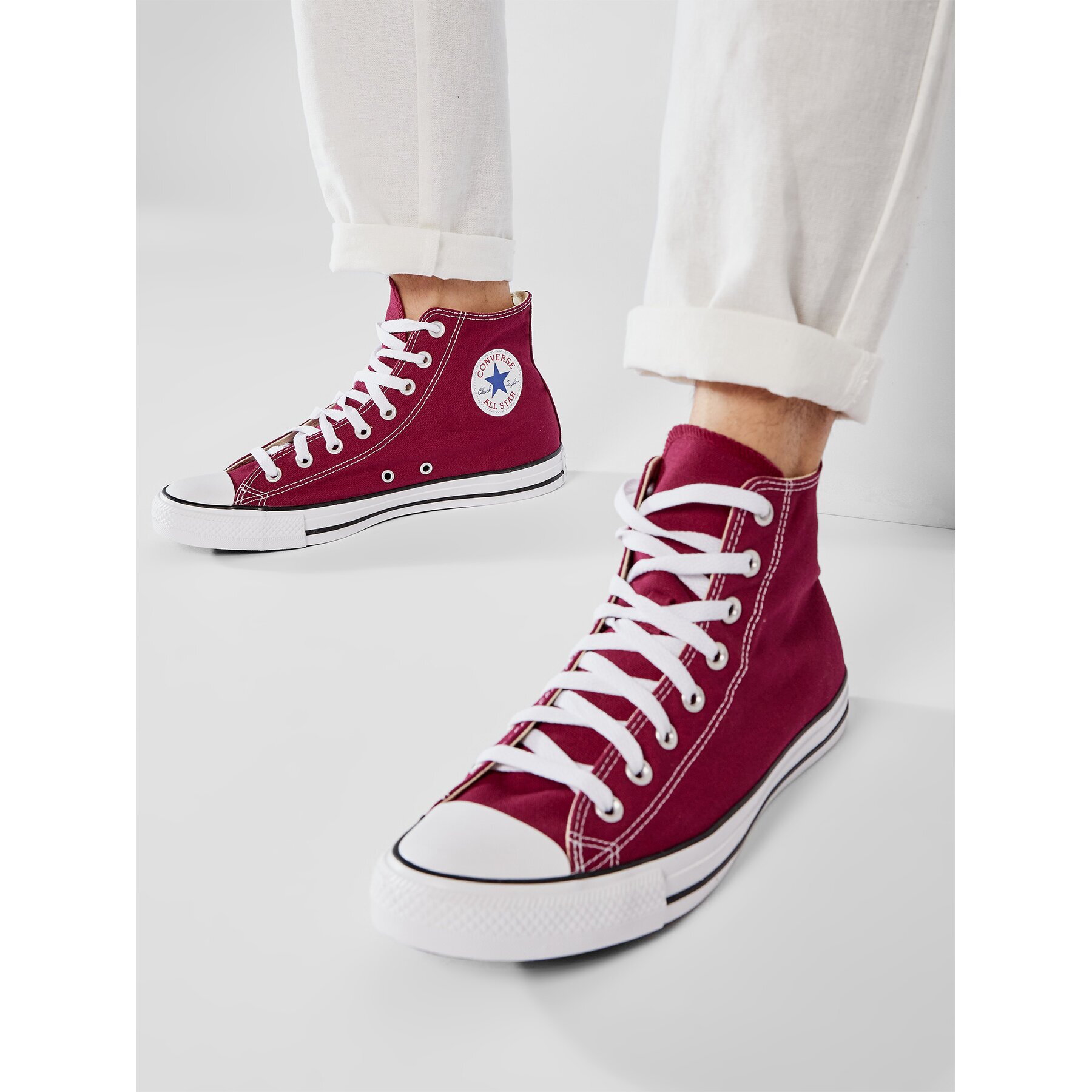 Converse Кецове All Star Hi Maroon M9613