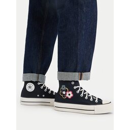 Converse Кецове Chuck Taylor All Star Lift Platform Floral Patchwork A15534C