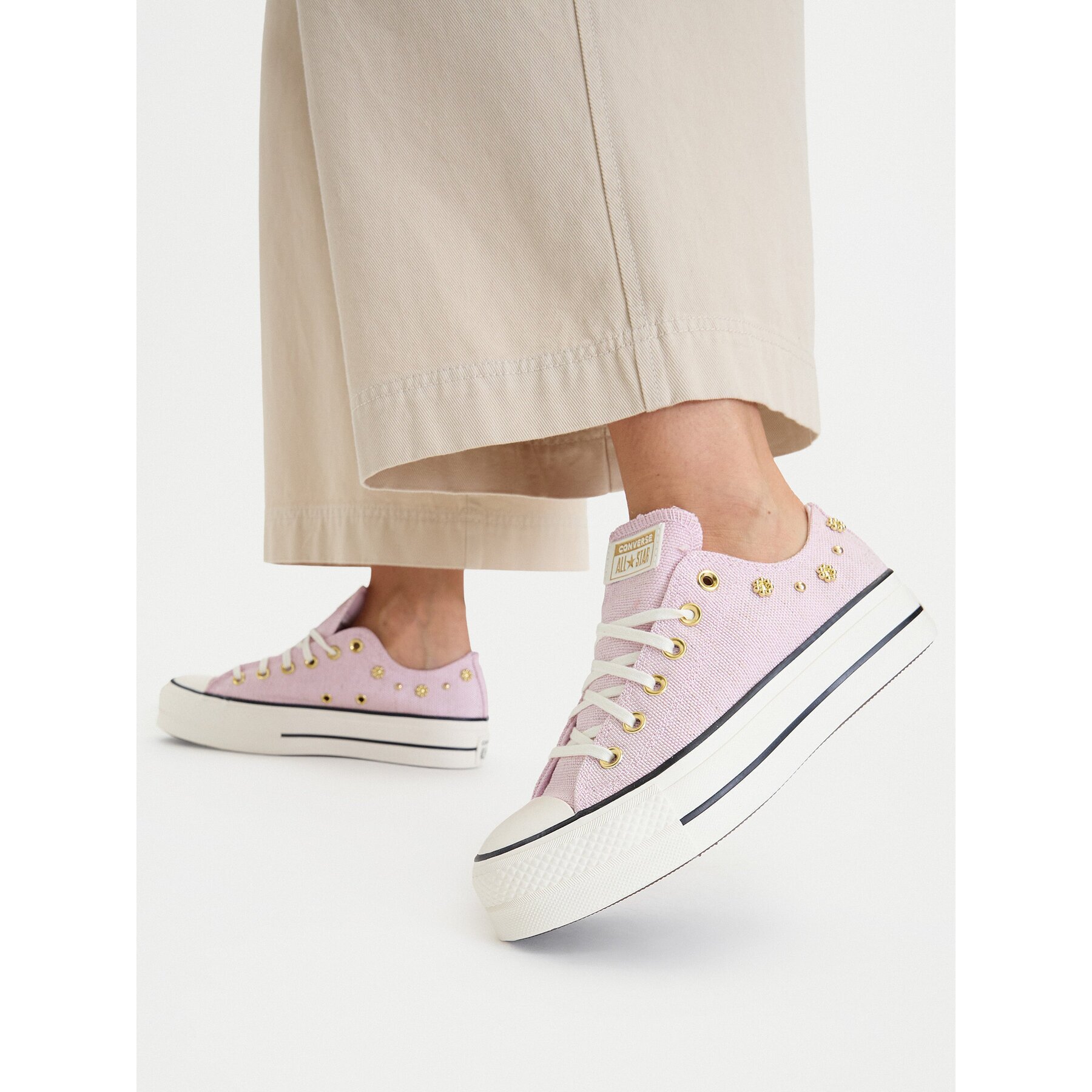 Converse Кецове Chuck Taylor All Star Lift Platform Heathered Glam​ A17595C