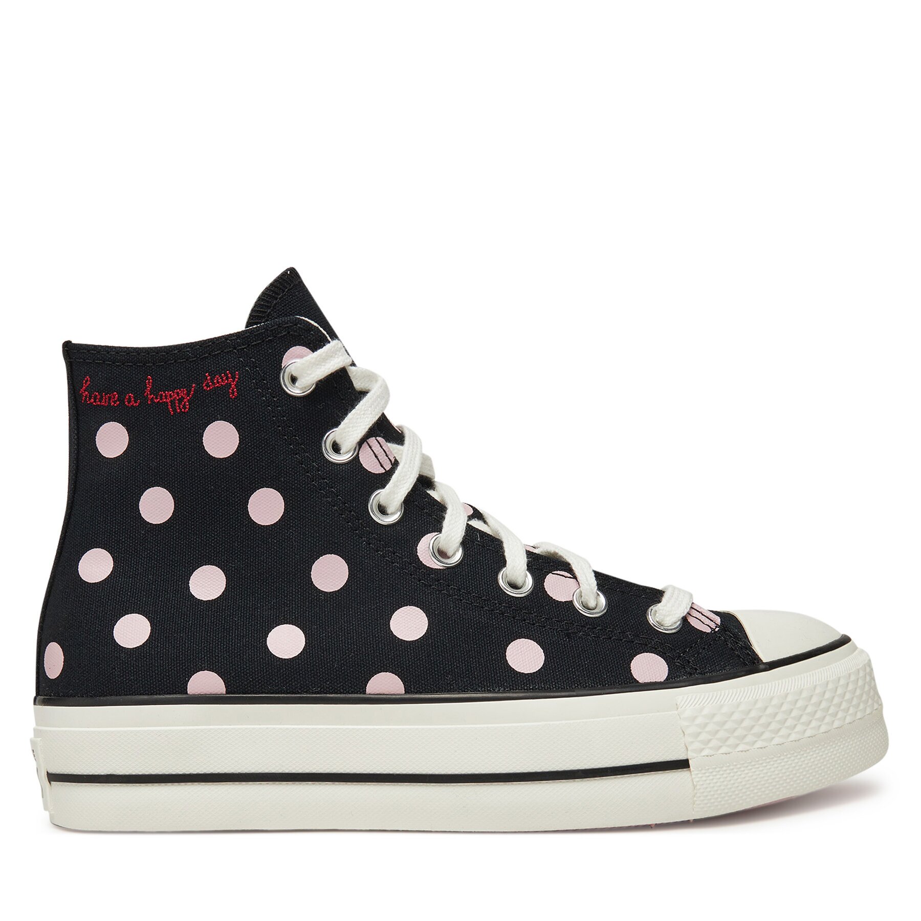 Converse Кецове Chuck Taylor All Star Lift Platform Polka Dots A10688C