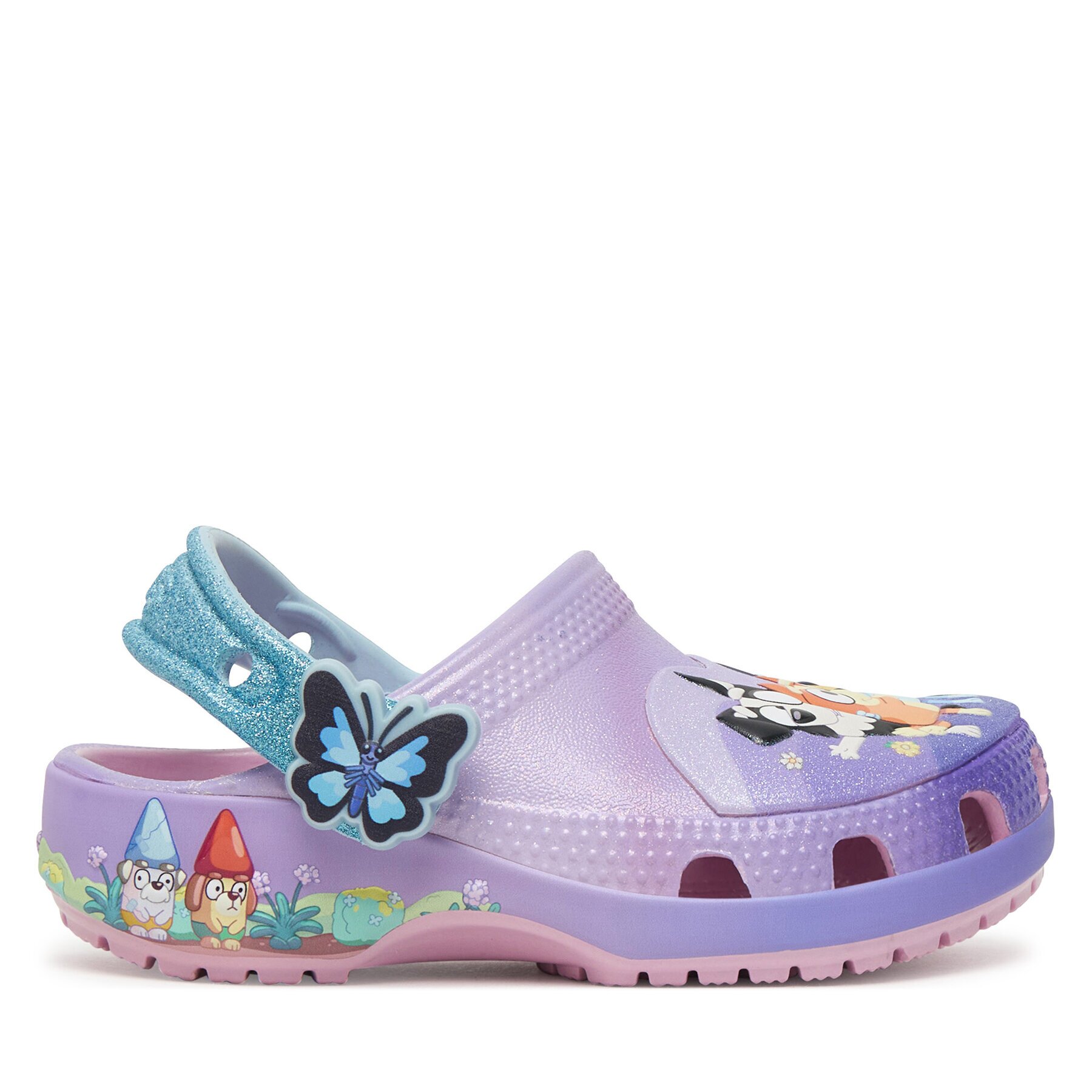Crocs Чехли Bluey Multi Pink Cls Clg T 212370