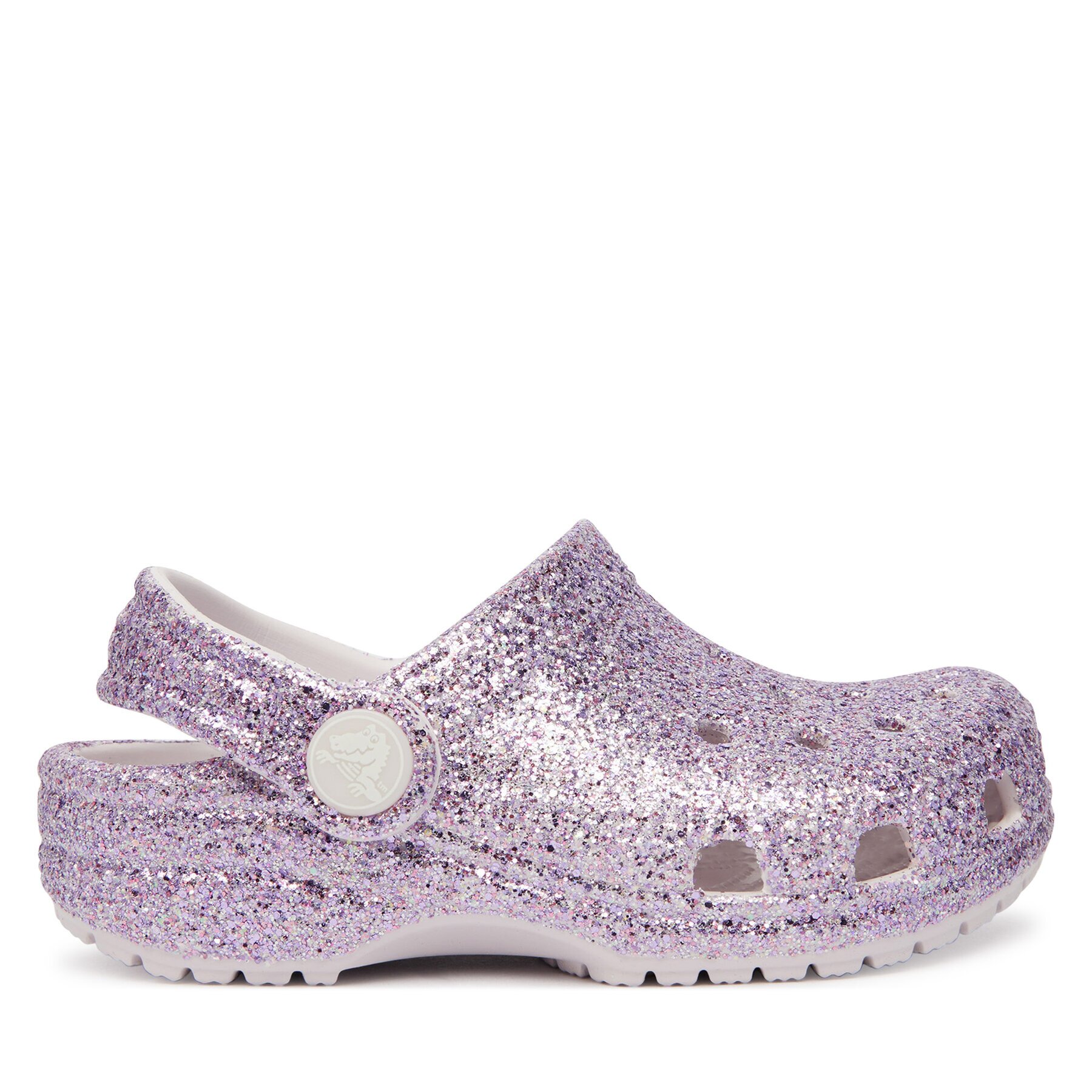 Crocs Чехли Classic Chunky Glitter Clog T 211940
