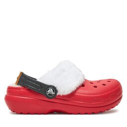 Crocs Чехли Classic Lined Santa Clog K 210931