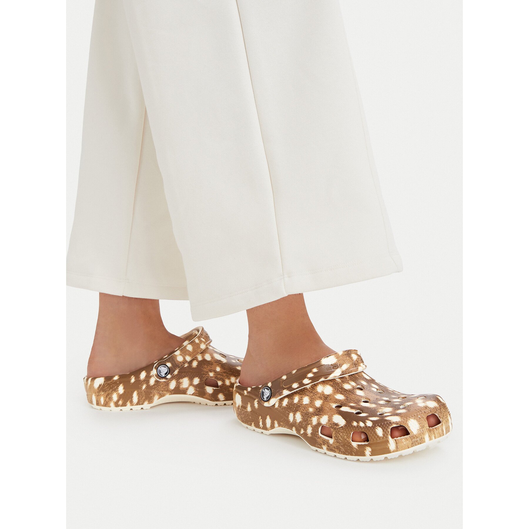 Crocs Чехли Classic Pop Animal Clogs 214153