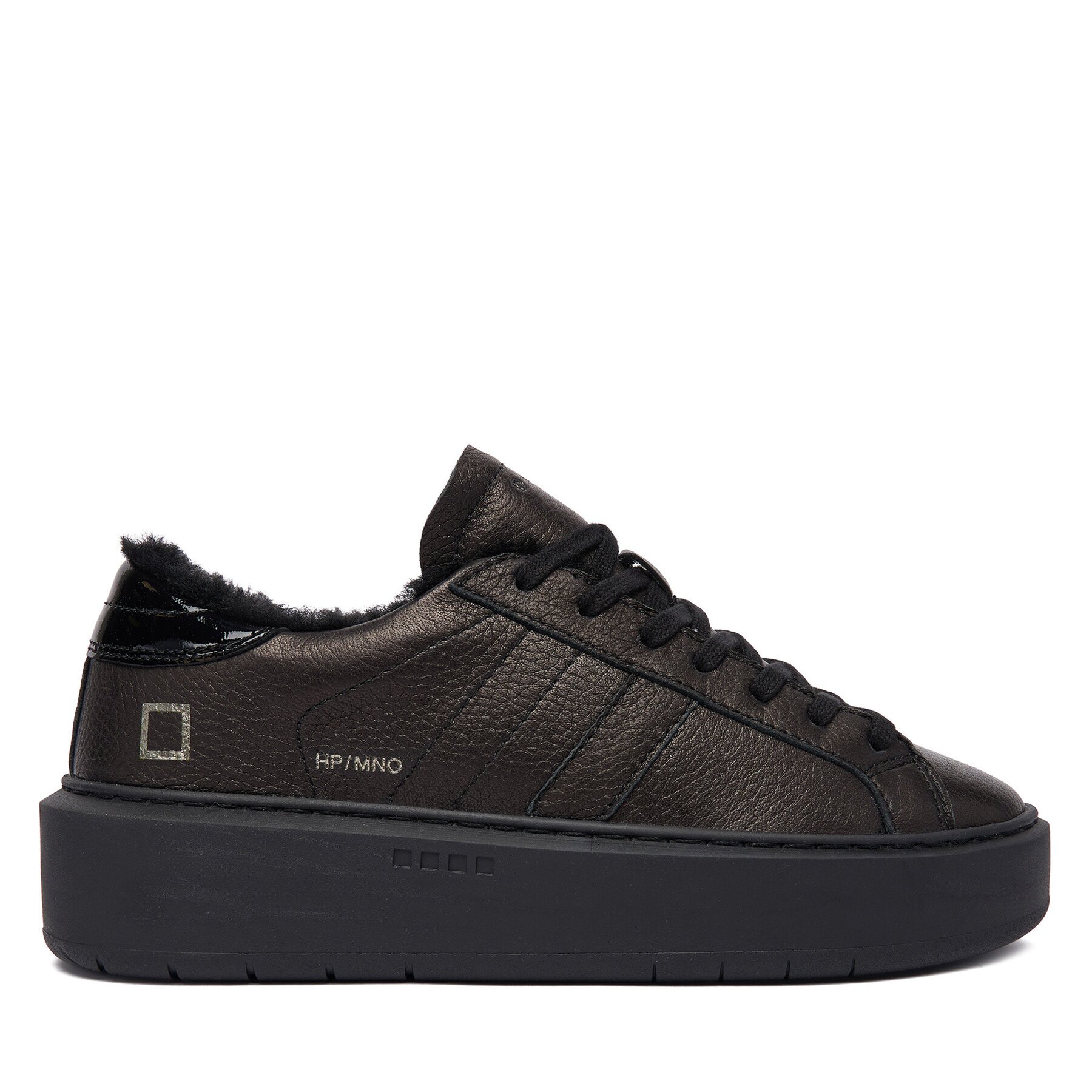 D.A.T.E. Сникърси Hill Low Fur Platform W431-HPF-MN