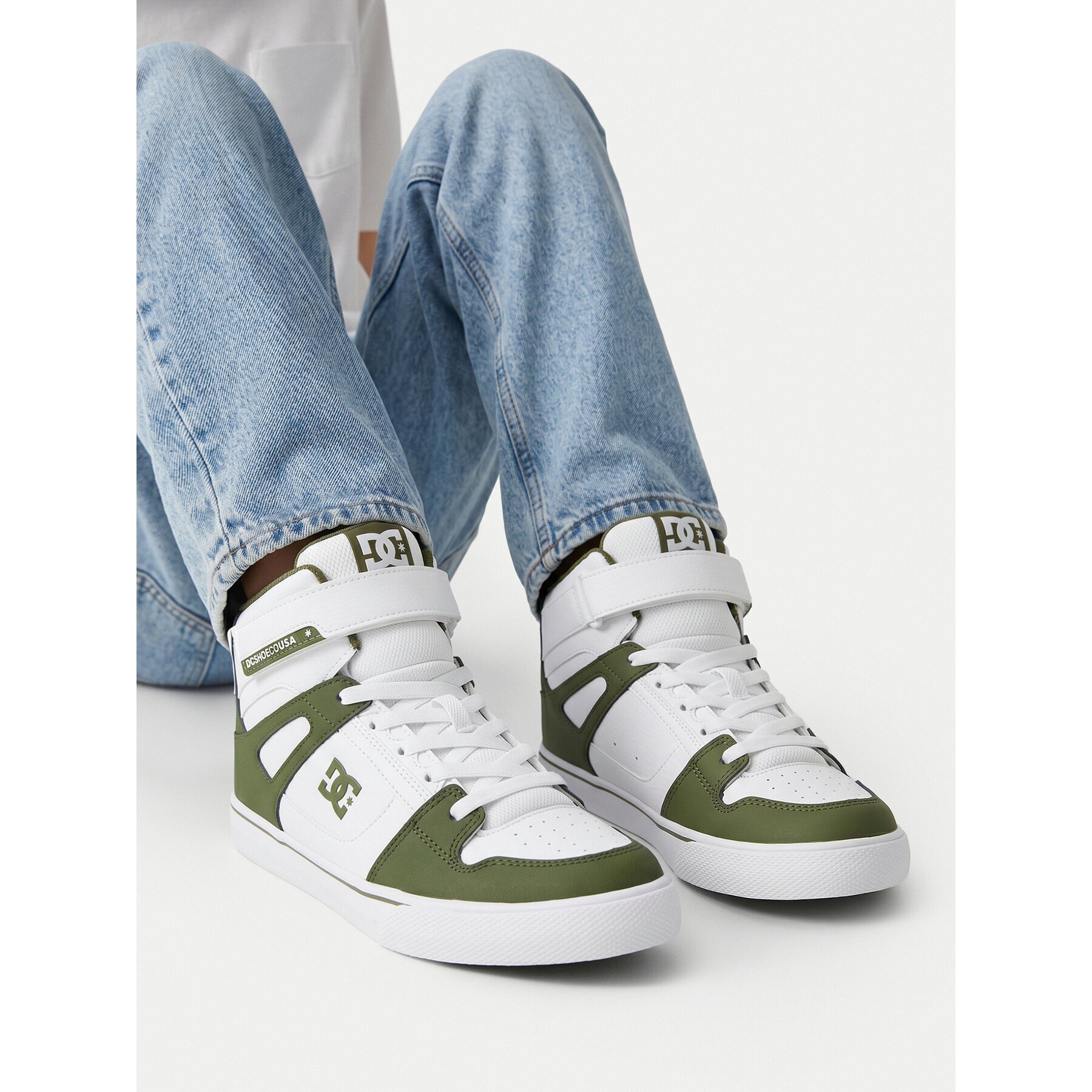 DC Shoes Сникърси EO-PURE HI TOP EV BOYS DC01795301
