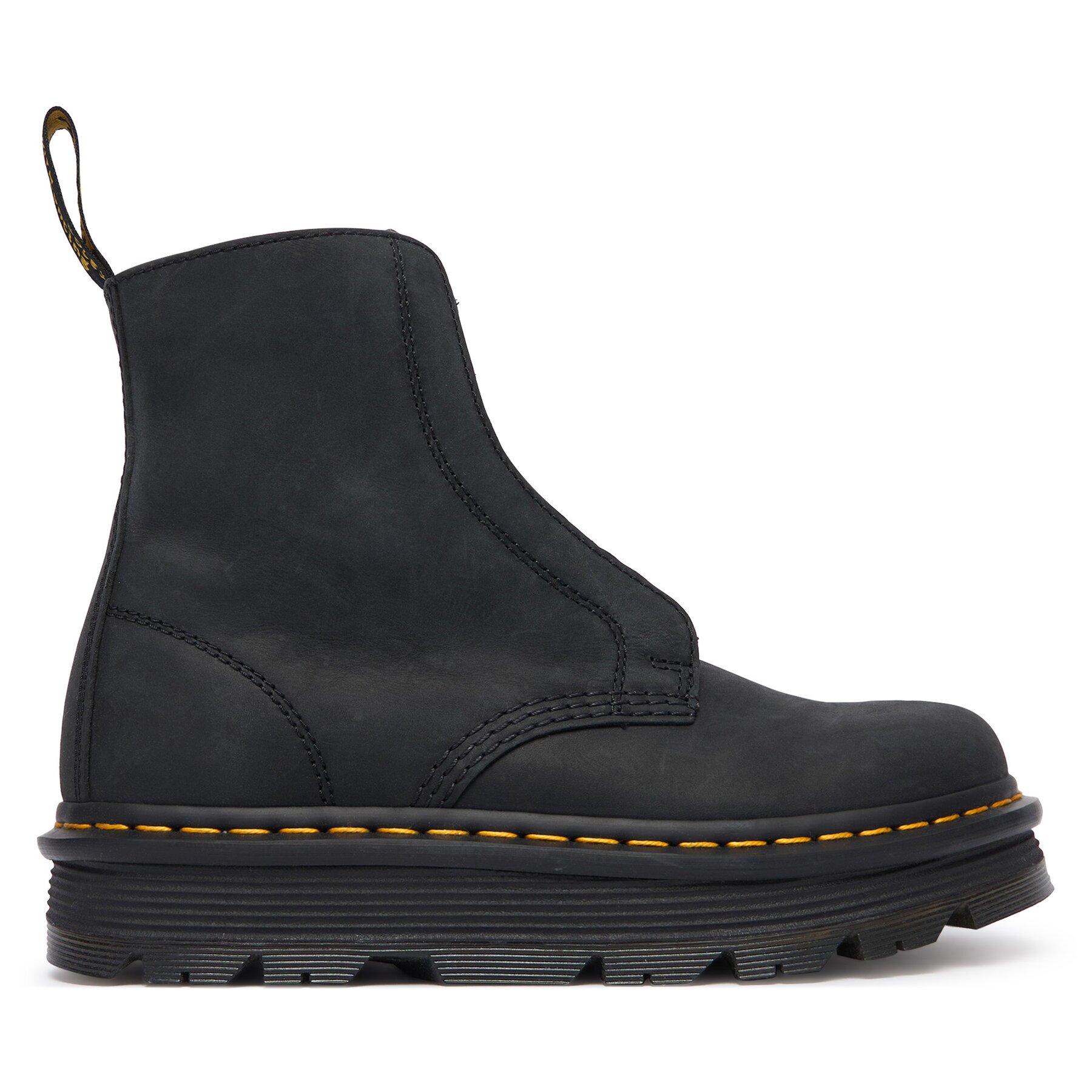 Dr. Martens Боти Zebzag Laceless Black Wyoming DM42653001