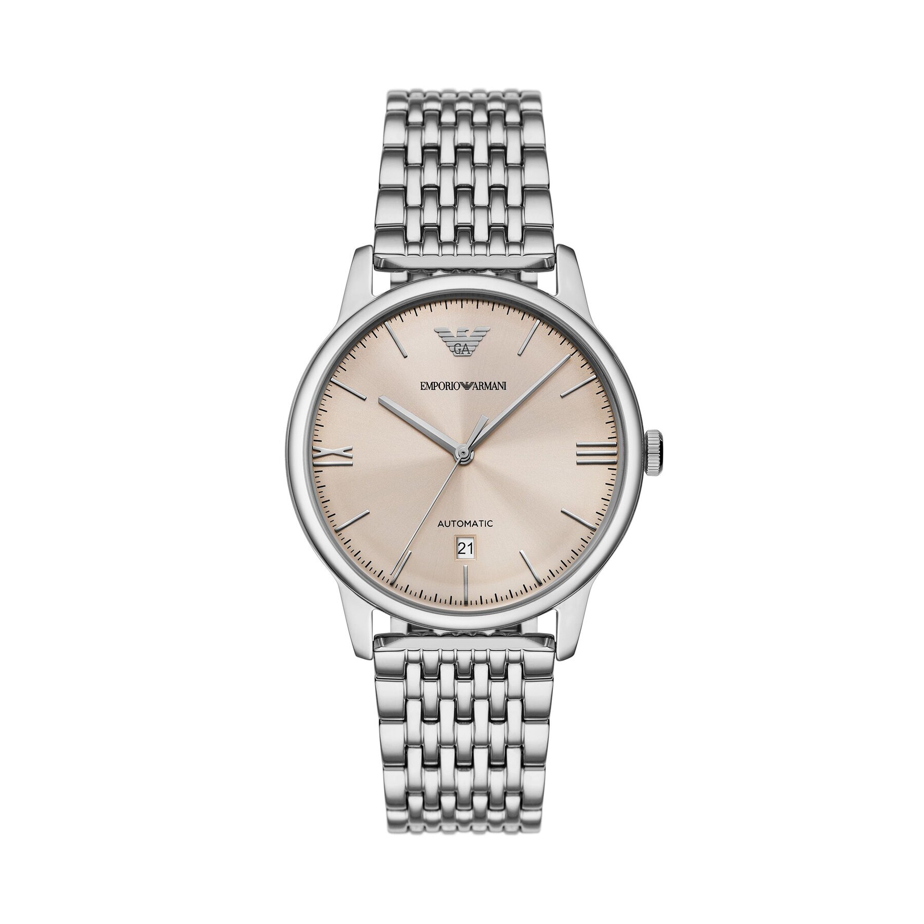 Emporio Armani Часовник Mesh Automatic AR60082