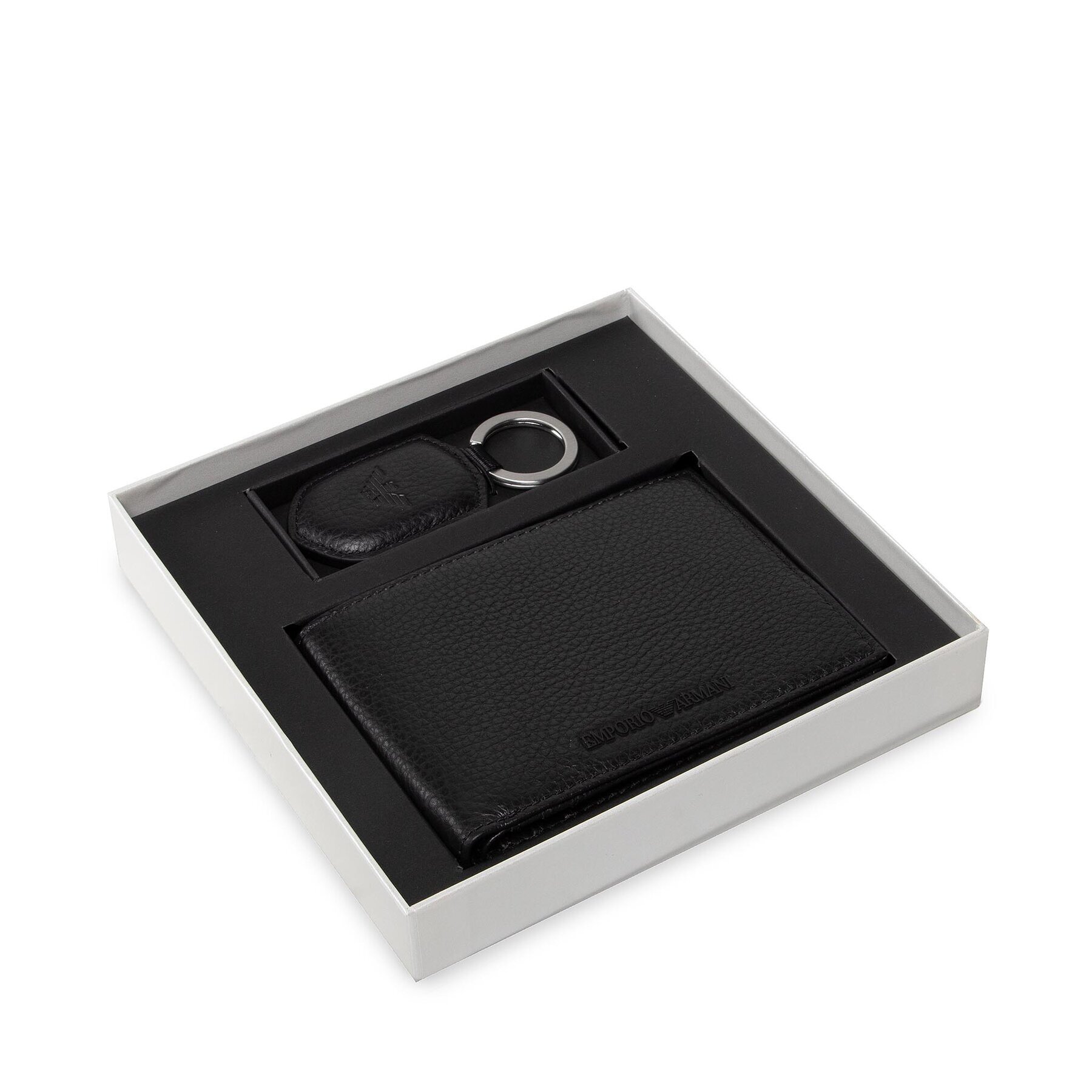 Emporio Armani Компелкт портфейл и ключодържател Y4R222 Y068E 80001