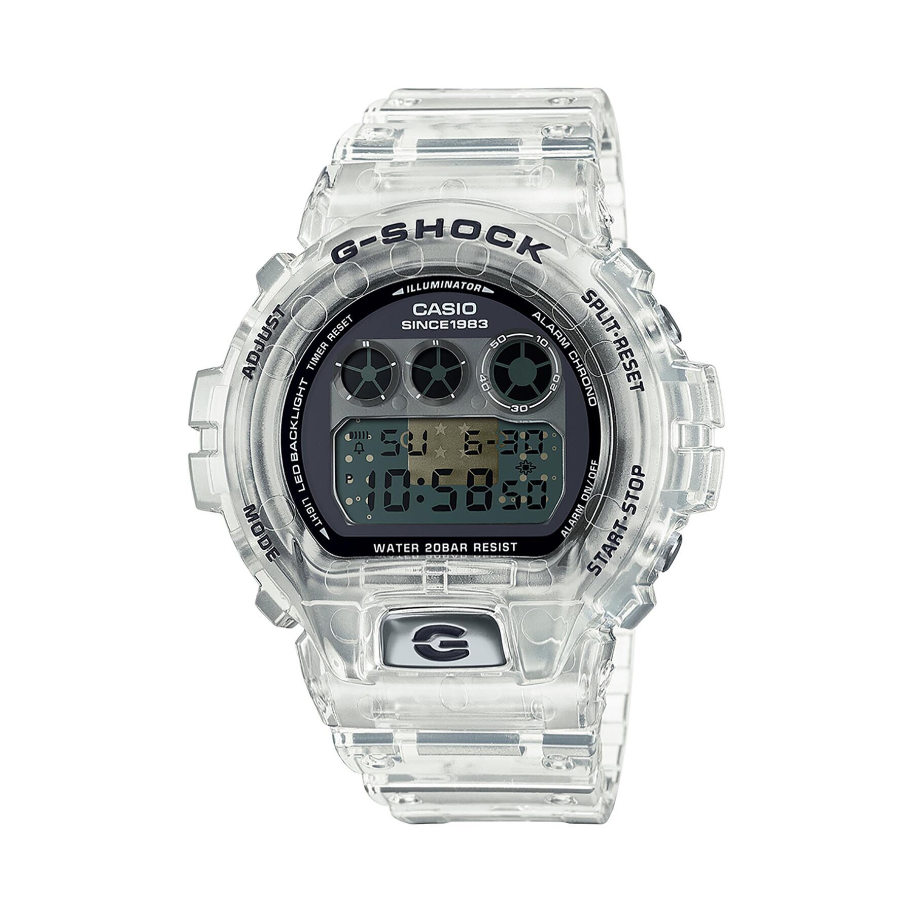 G-Shock Часовник 40th Anniversary Clear Remix DW-6940RX-7ER