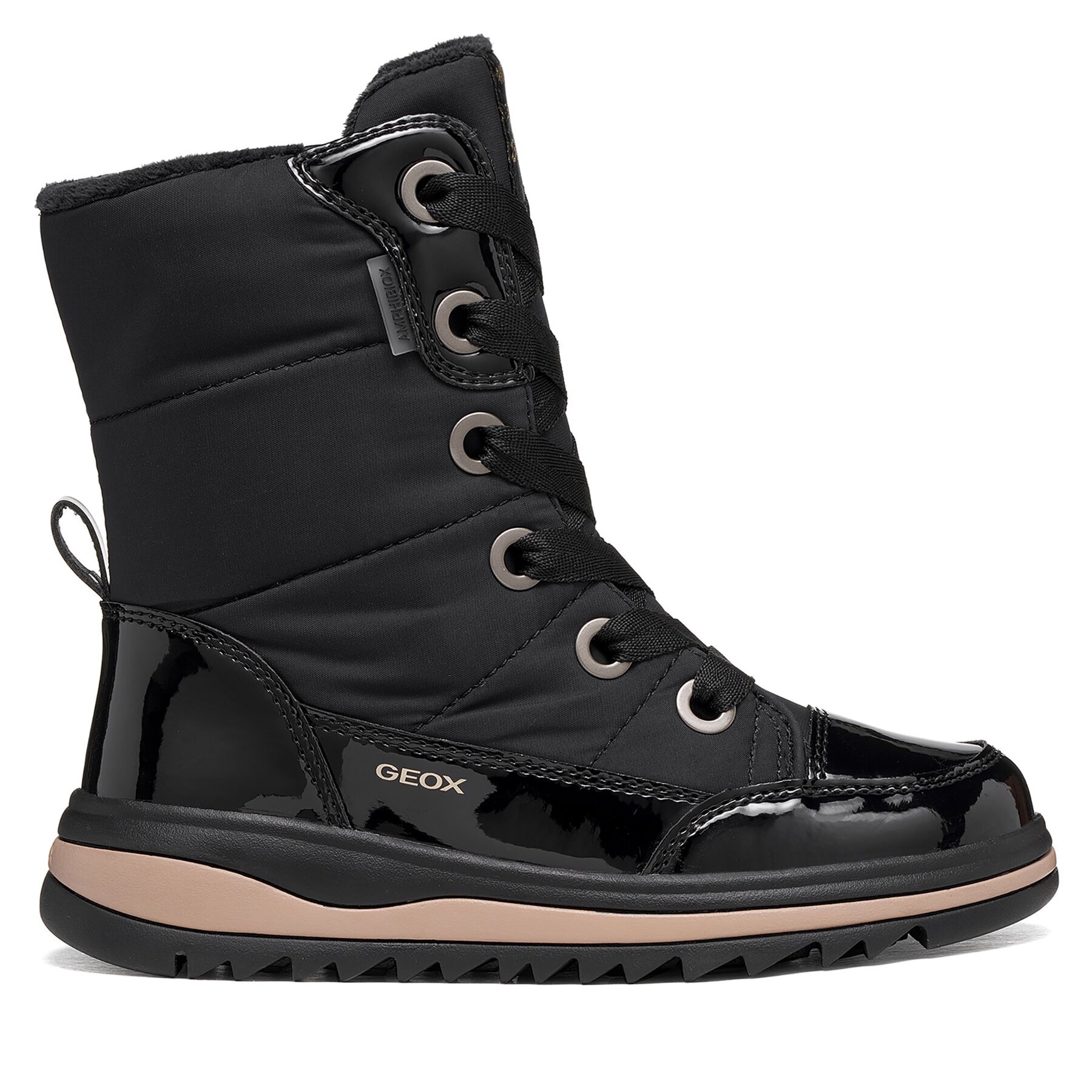 Geox Апрески J Adelhide Girl B Ab J16EWA 0FUHH C9999 M Черен