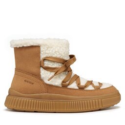 Geox Апрески J Laquinny Girl J56M3D 0AFBH CT61Q S Кафяв