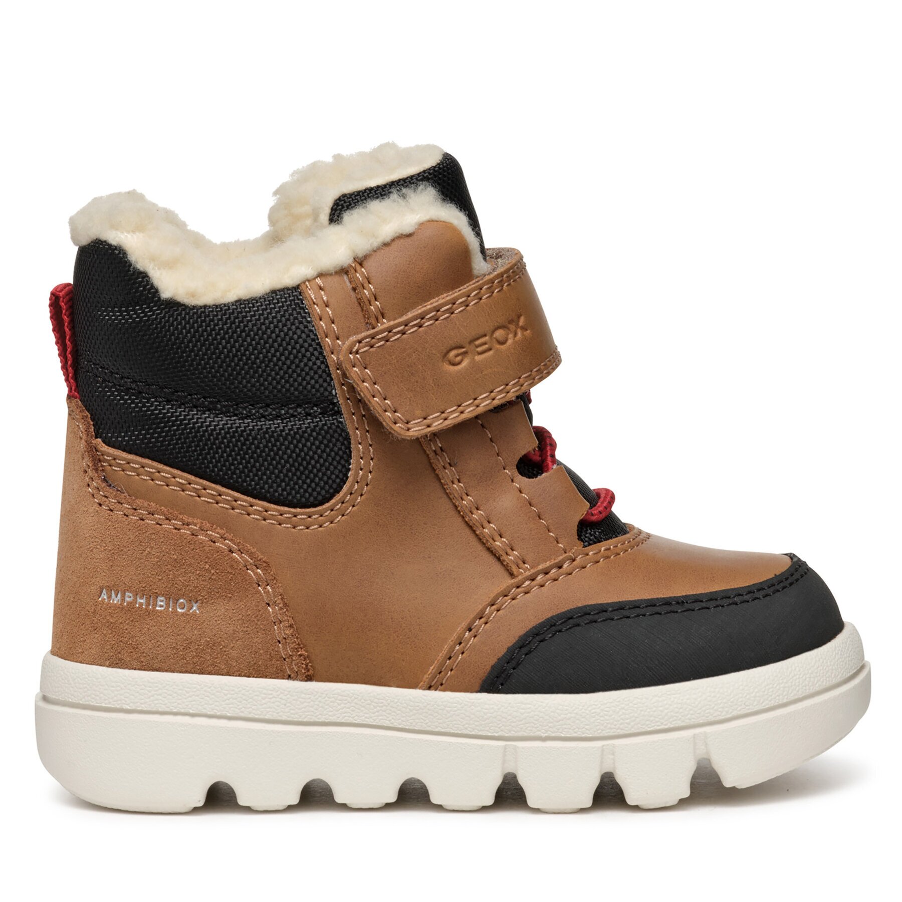 Geox Ботуши B Willaboom Boy B Ab B365BC 0ME22 C6777 M Кафяв