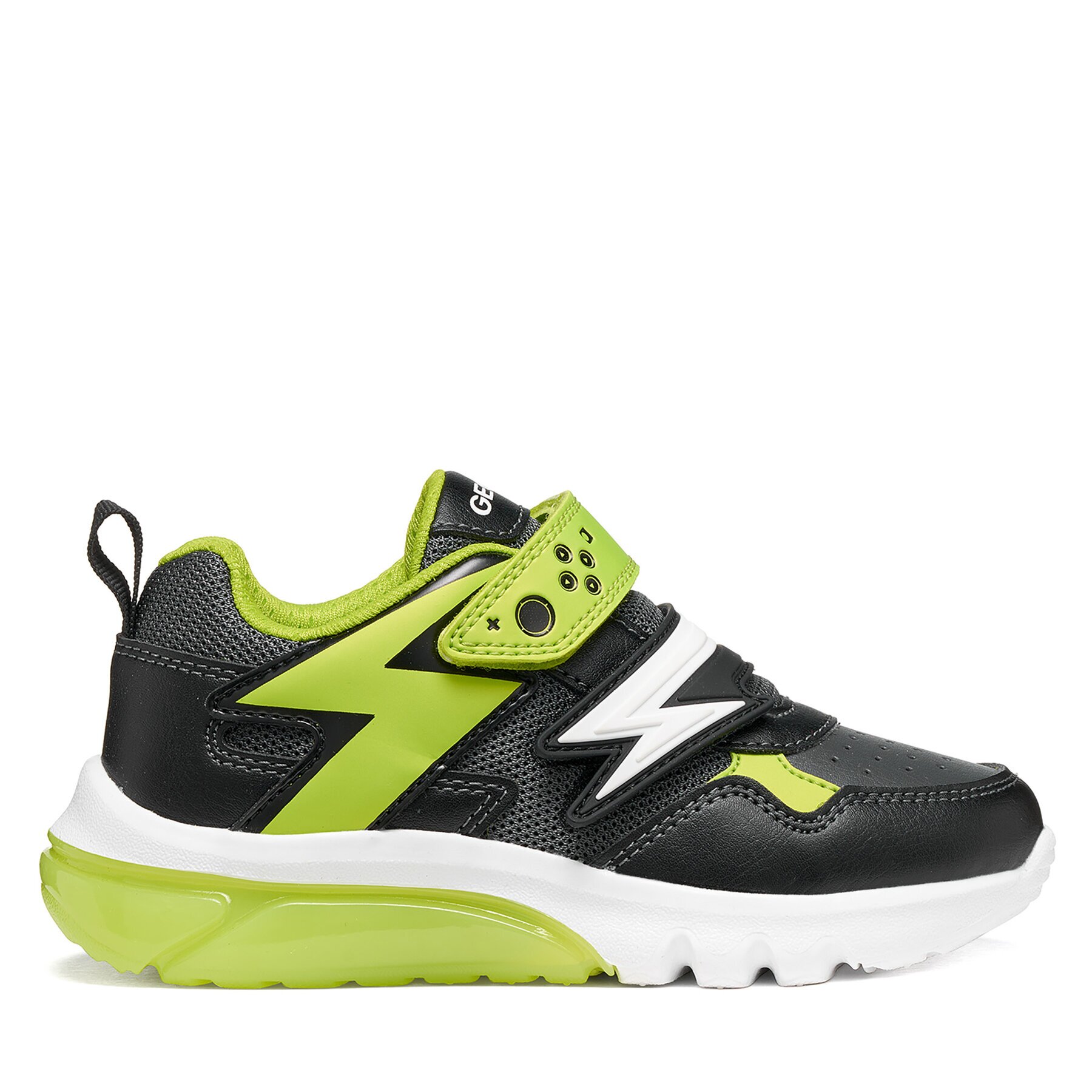 Geox Сникърси J Ciberdron Boy J66LBB 0BC14 C0802 D Черен