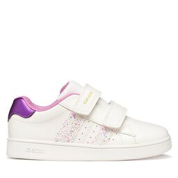 Geox Сникърси J Eclyper Girl J45LRA 054EW C0653 S Бял
