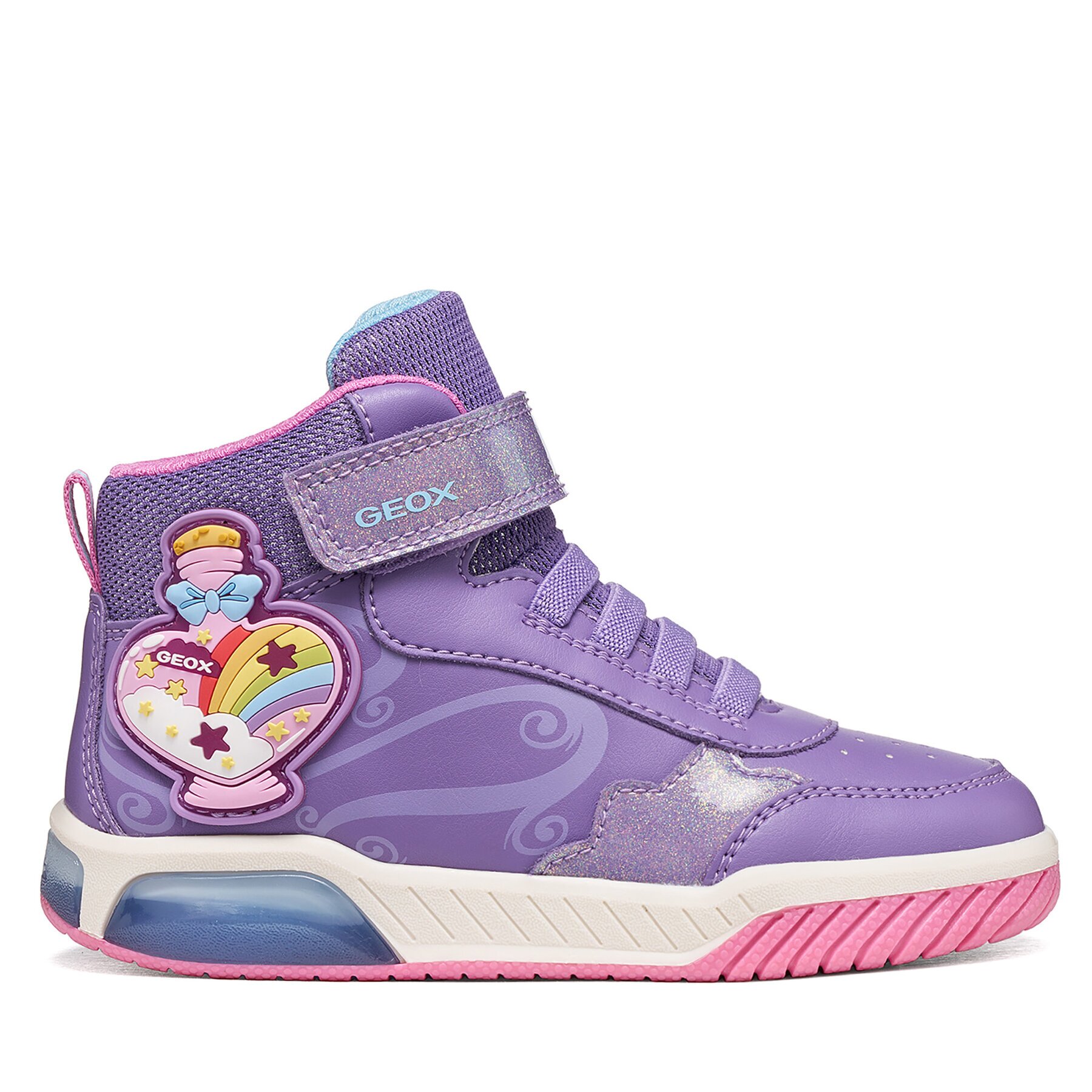 Geox Сникърси J Inek Girl J56ASA 0BCKC C8371 D