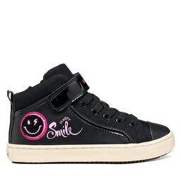 Geox Сникърси J Kalispera Girl J744GI 5402 C0922 D Черен