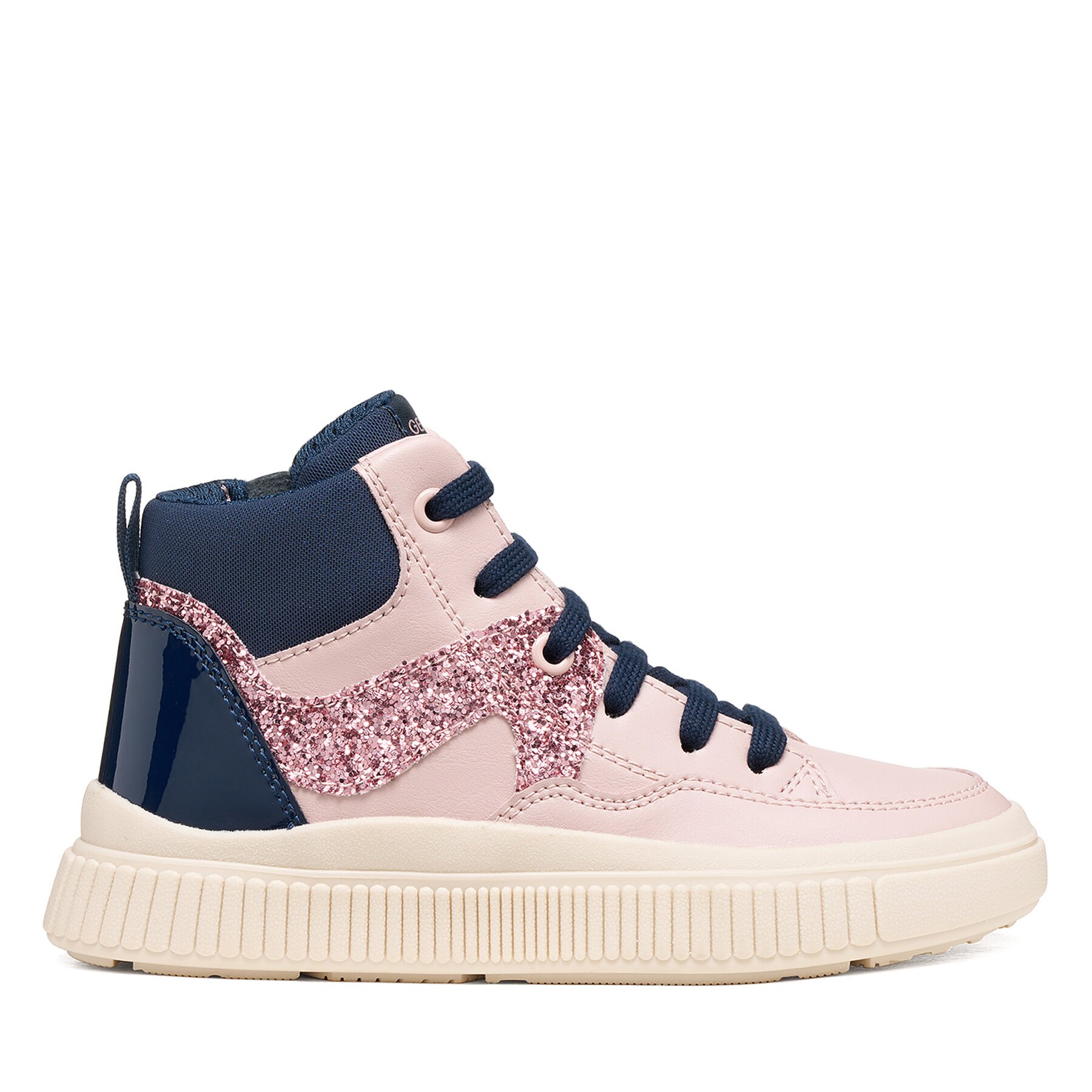 Geox Сникърси J Laquinny Girl J66M3D 05402 C8WF4 M Светлорозов