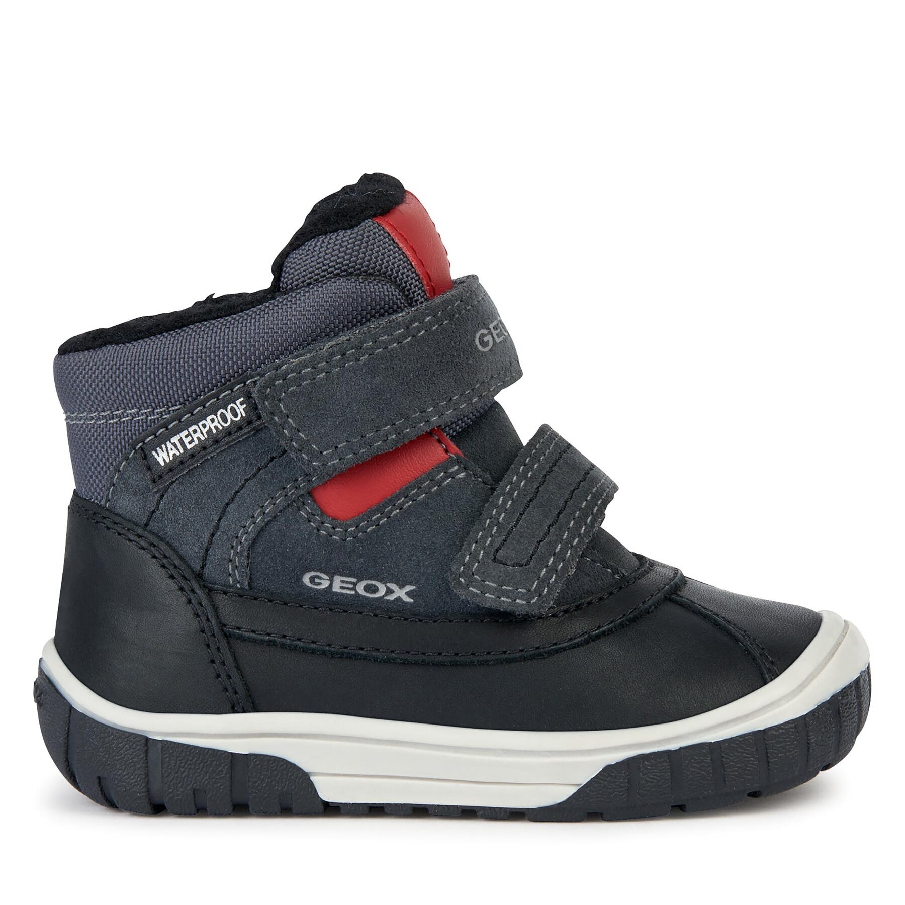Geox Зимни обувки B Omar Boy Wpf B162DB 022FU C0047 M Сив