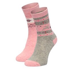 GINO ROSSI Дълги чорапи CEO_BR_GR_001_W_AW25 (2 PACK)