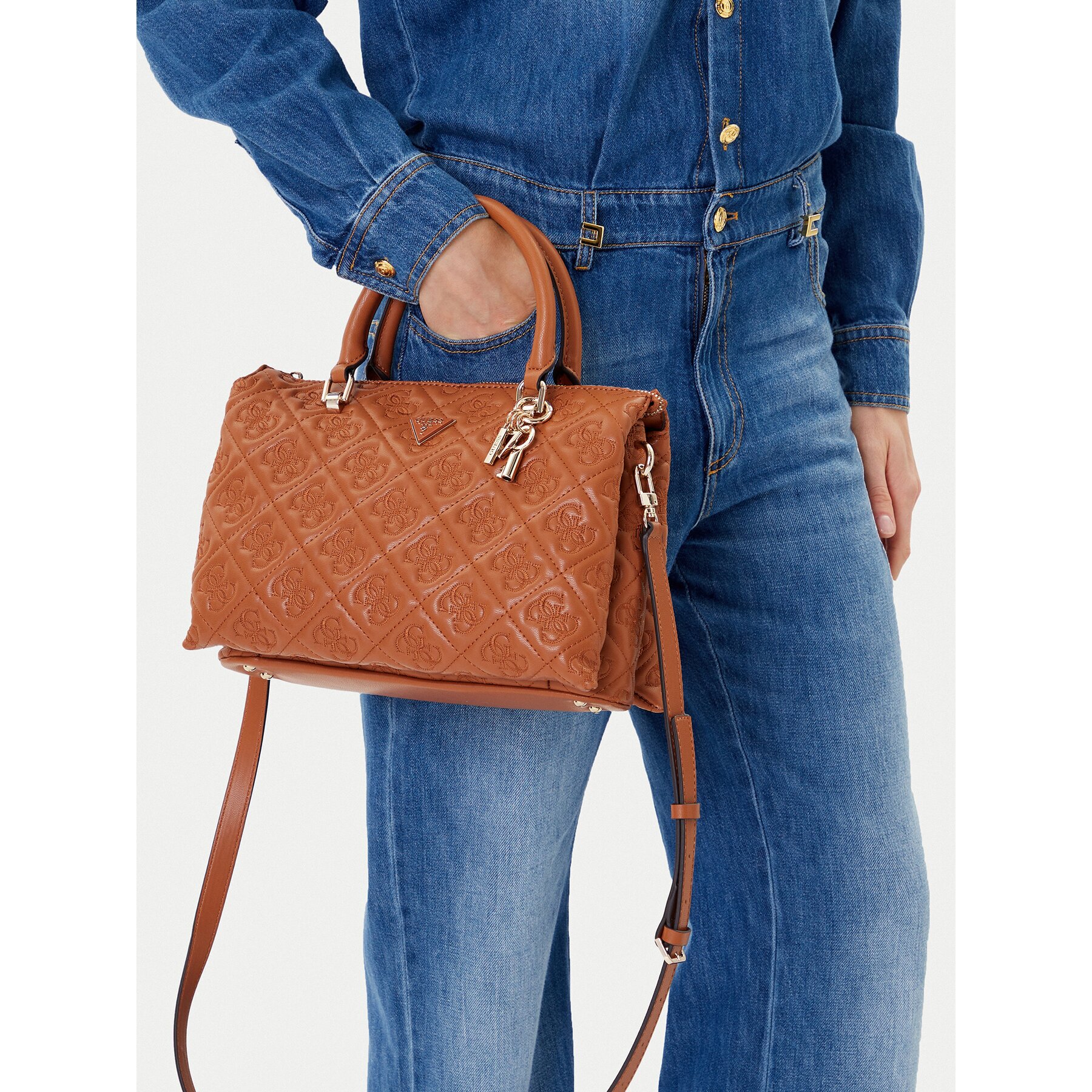 Guess Дамска чанта Adelasia HWQL96 58060