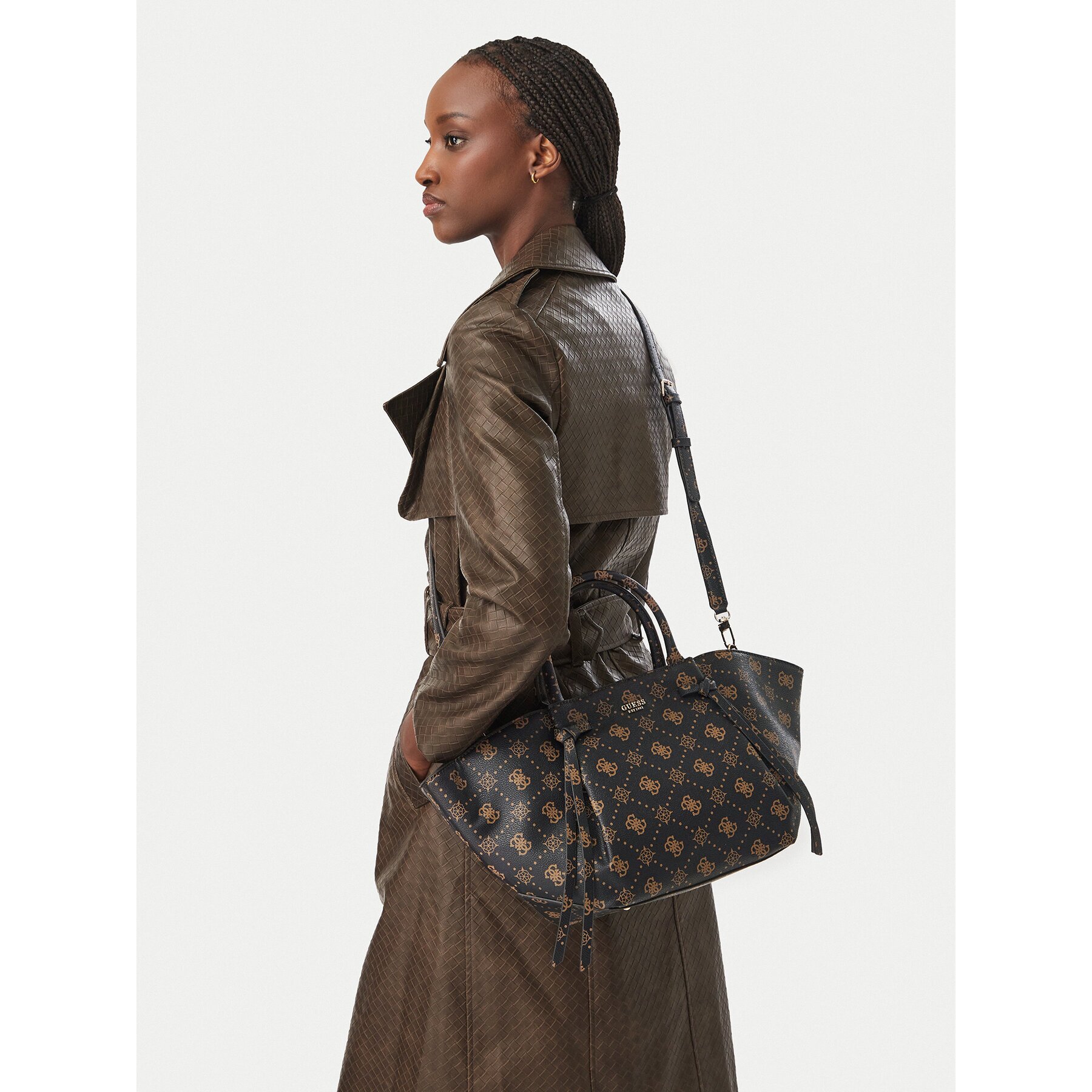 Guess Дамска чанта Allegra HWGP24 89060