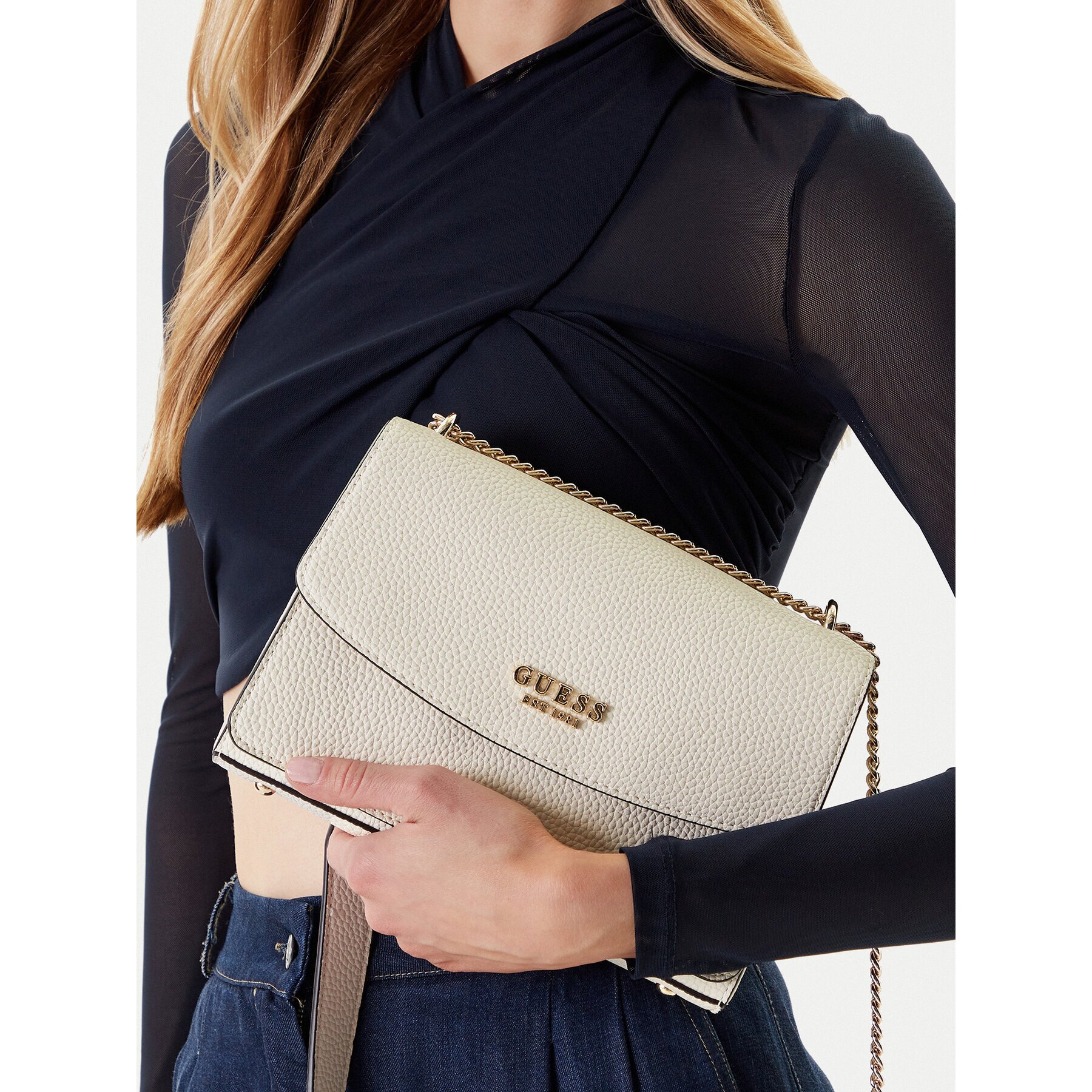Guess Дамска чанта Calista HWBG73 34210