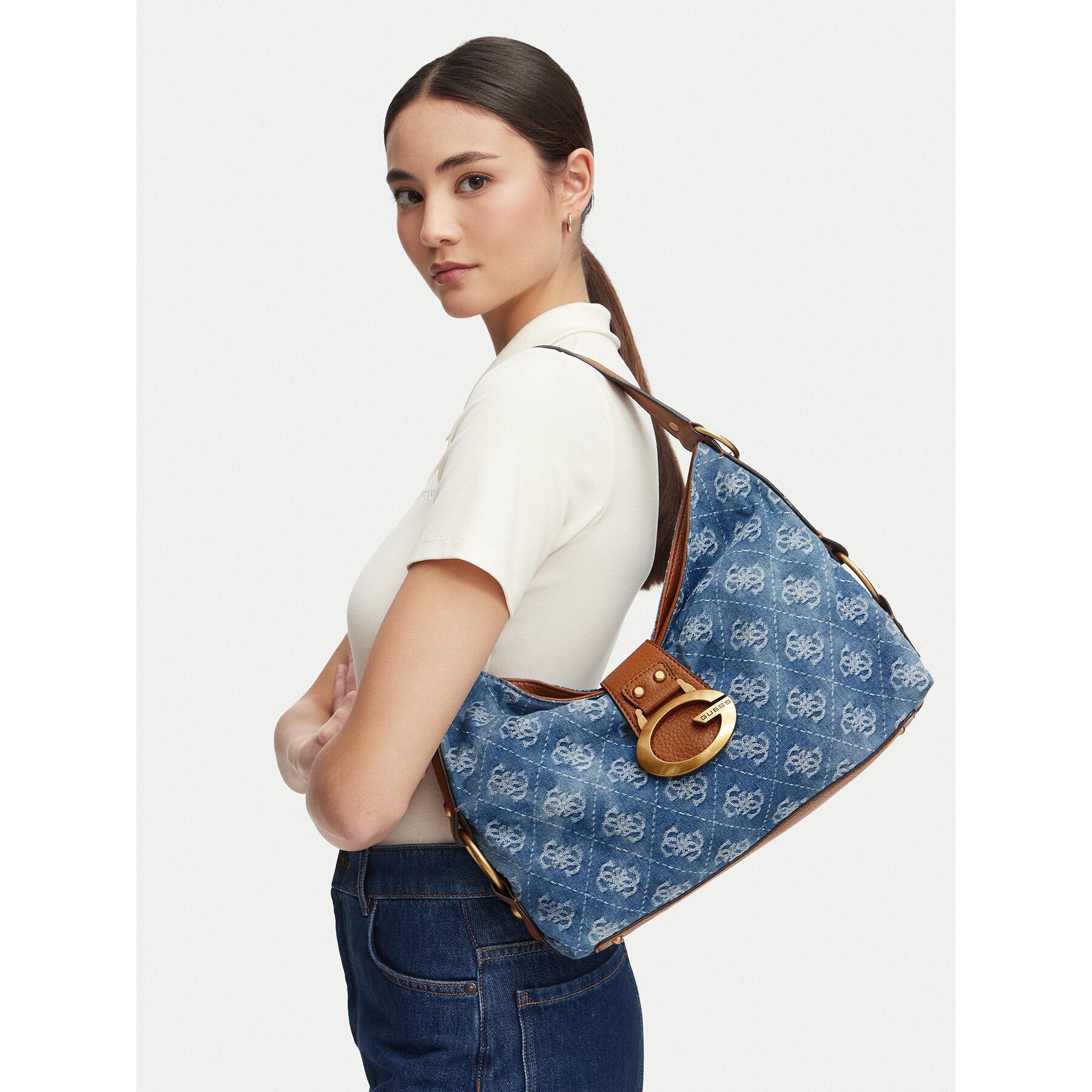 Guess Дамска чанта Camden HWDB93 08180