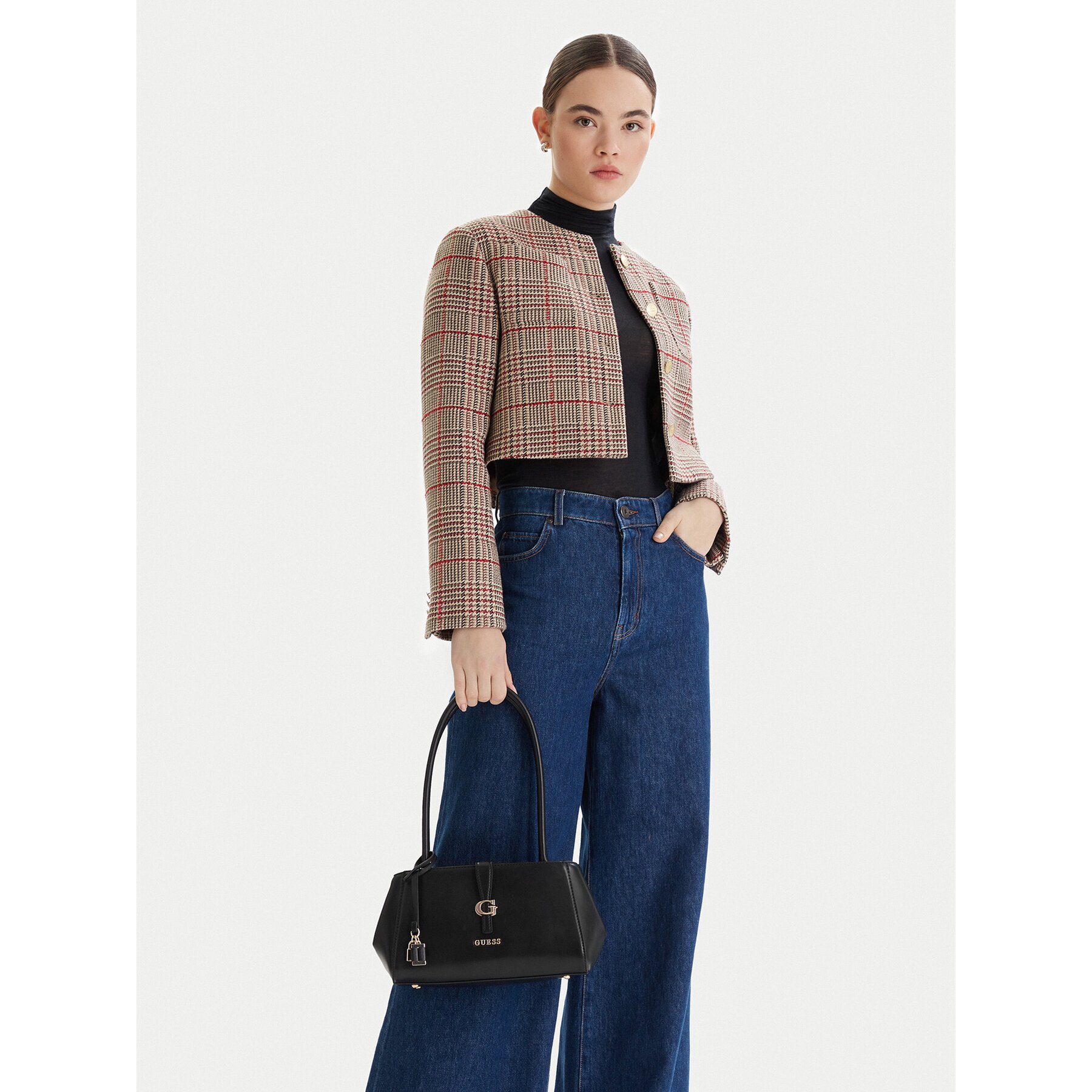Guess Дамска чанта Carrie HWVG98 96080