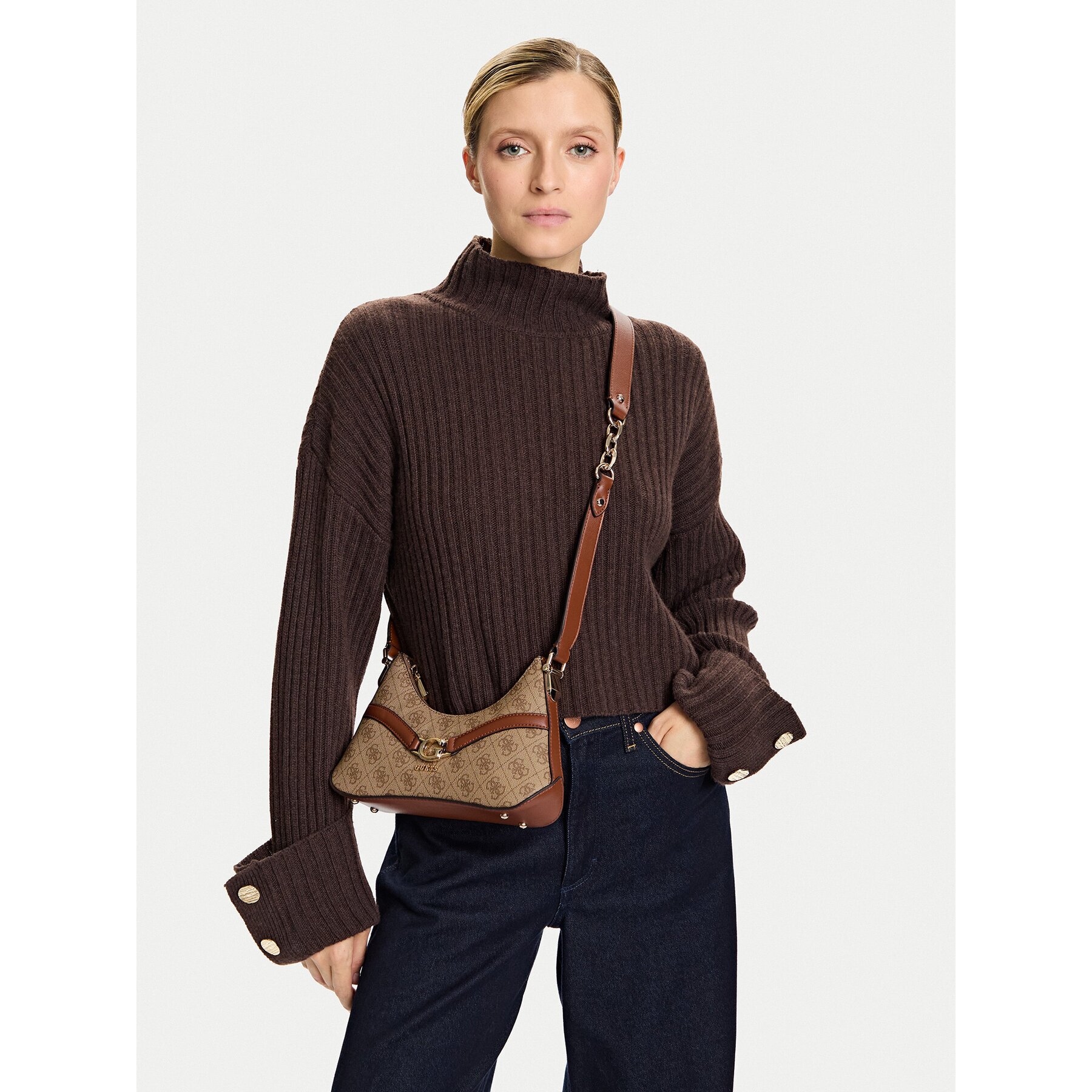 Guess Дамска чанта Dea Mini HWSG79 93730