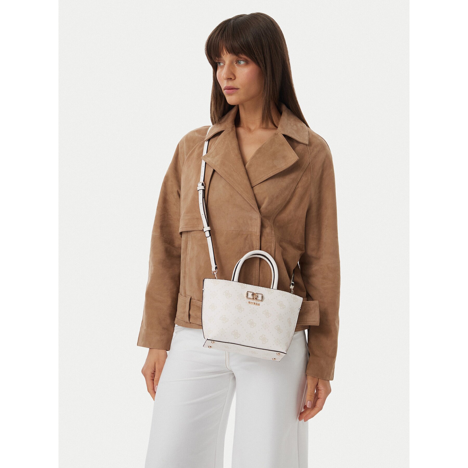 Guess Дамска чанта Emelie Logo Mini HWGP99 28750