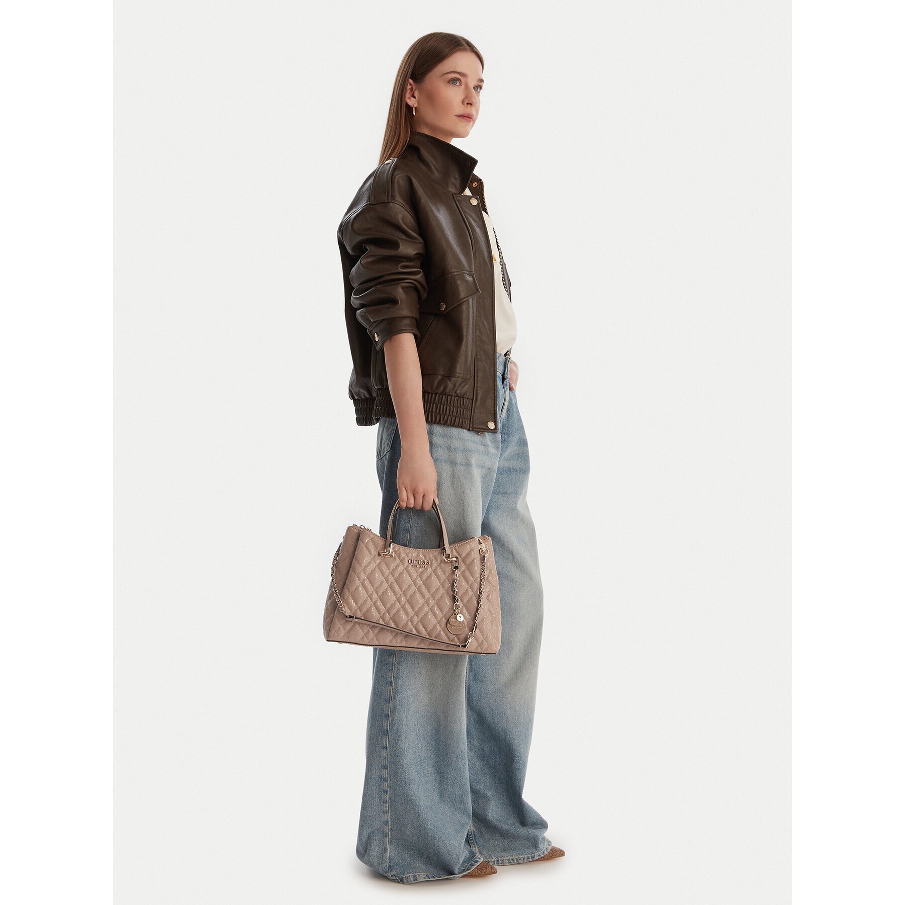 Guess Дамска чанта Isemay HWGG96 28060