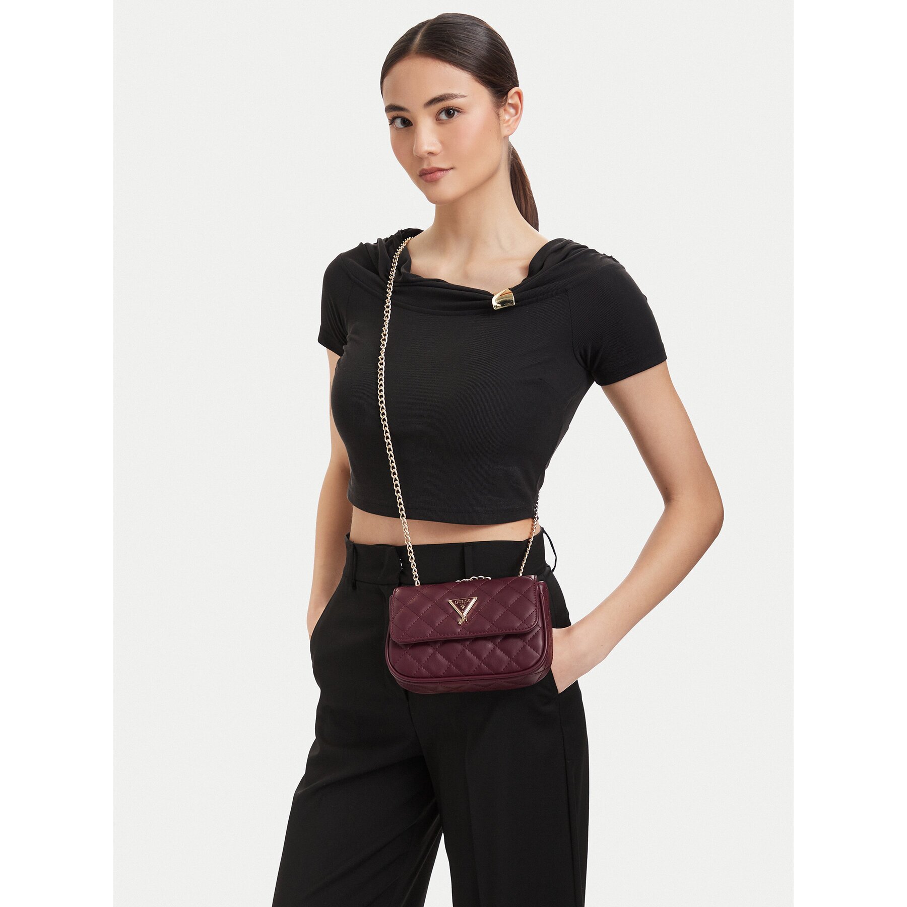 Guess Дамска чанта J5YZ17 WGT10