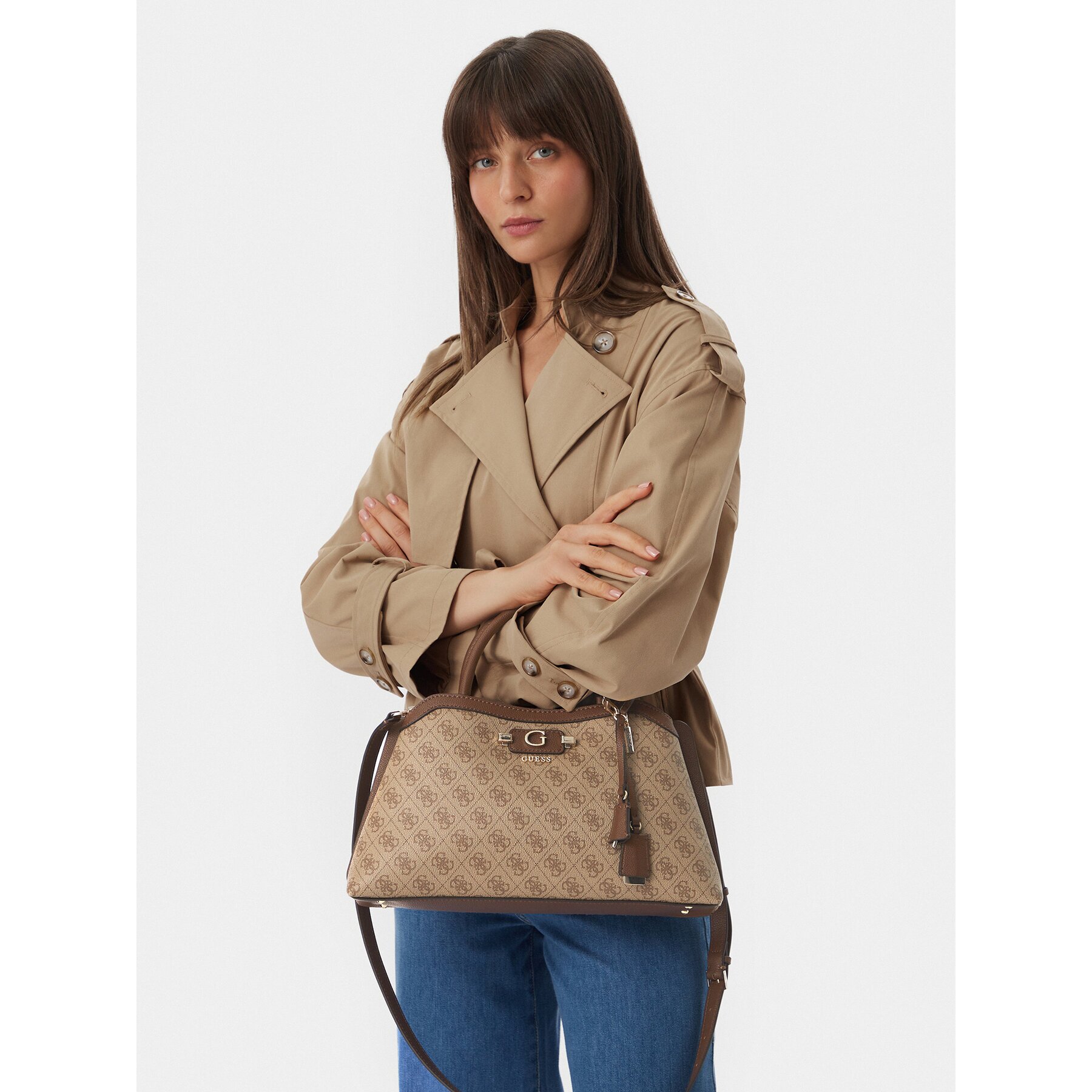 Guess Дамска чанта Lindsey HWSG97 49060